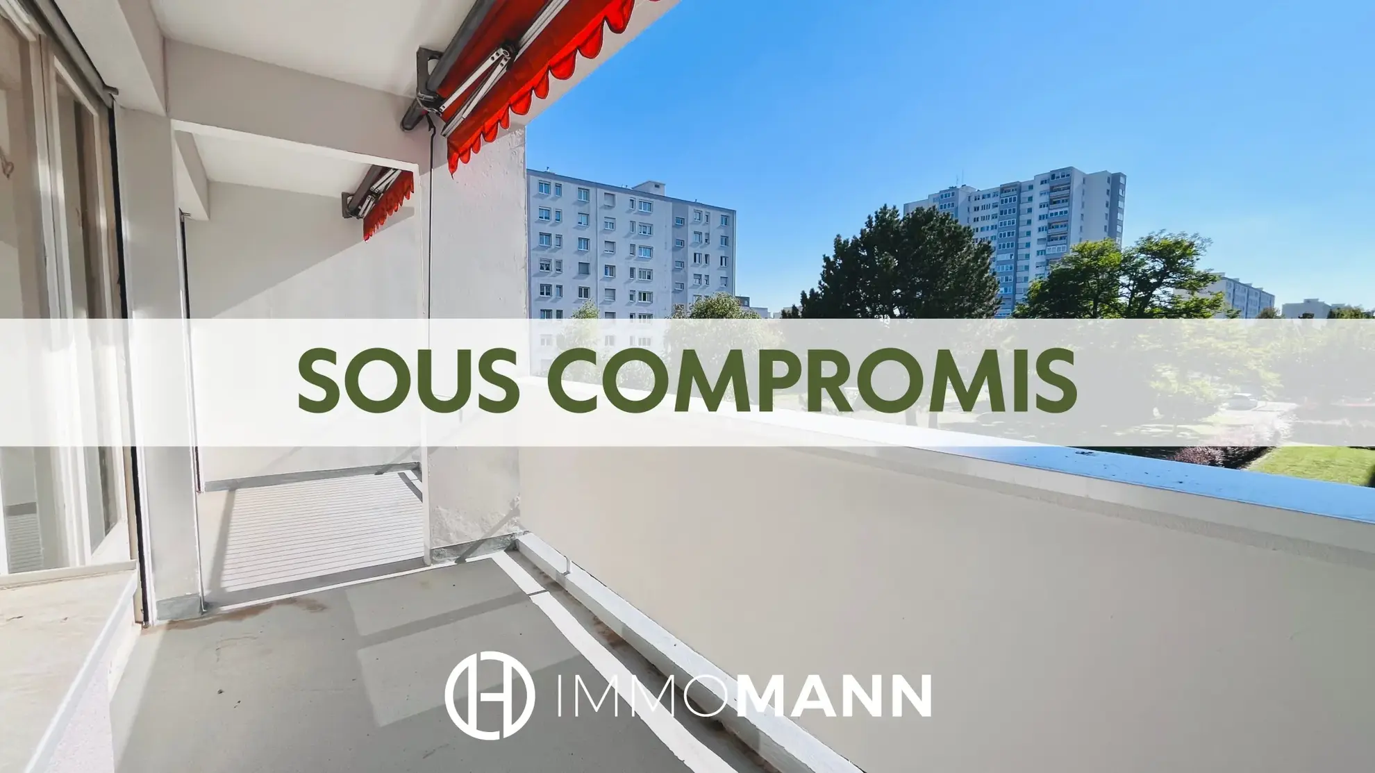 Appartement lumineux de 3 pièces avec balcon et parking à Hoenheim