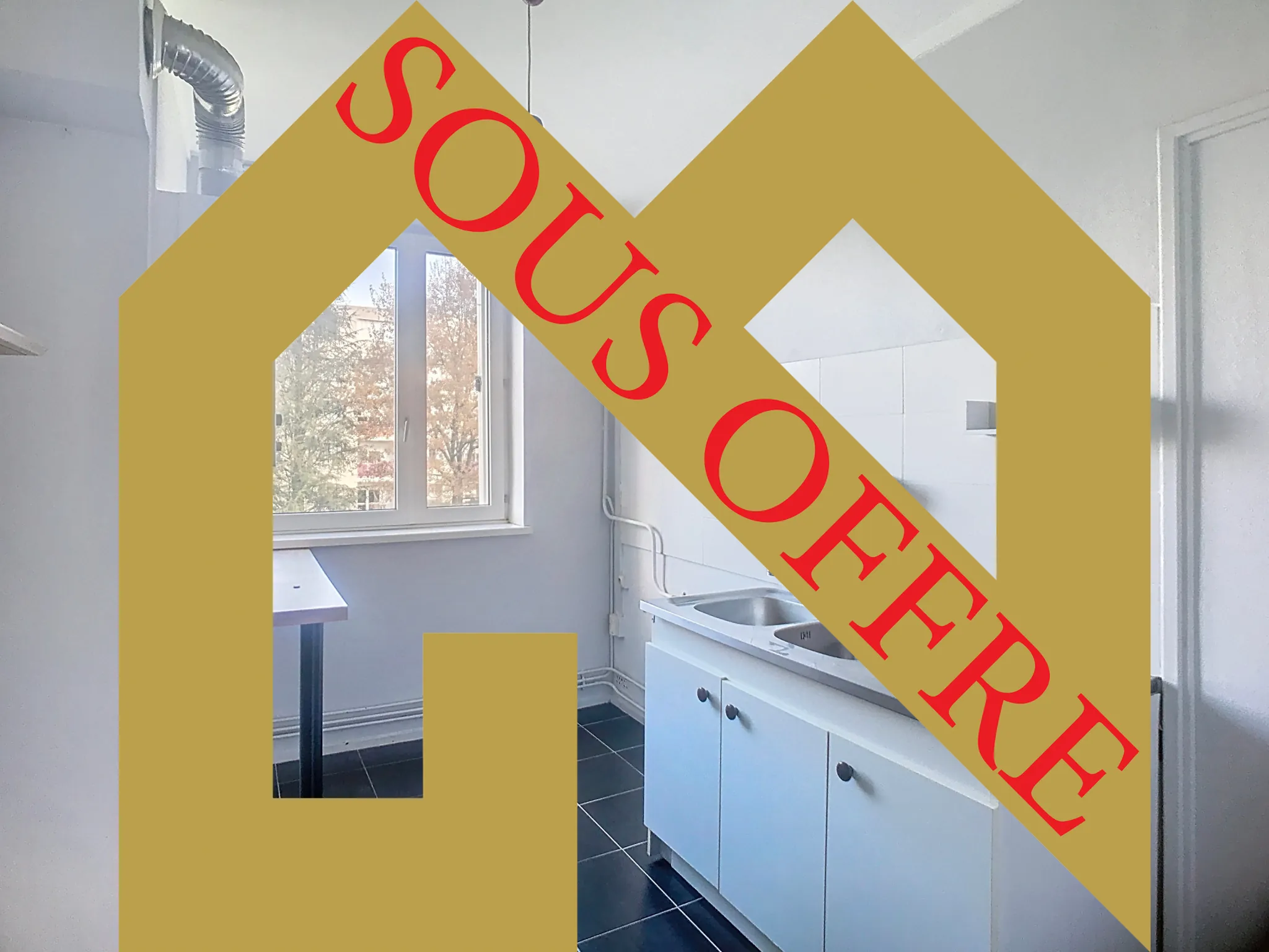 Appartement T3 à Mourenx en vente, lumineux avec balcon et cave à 75 000 €