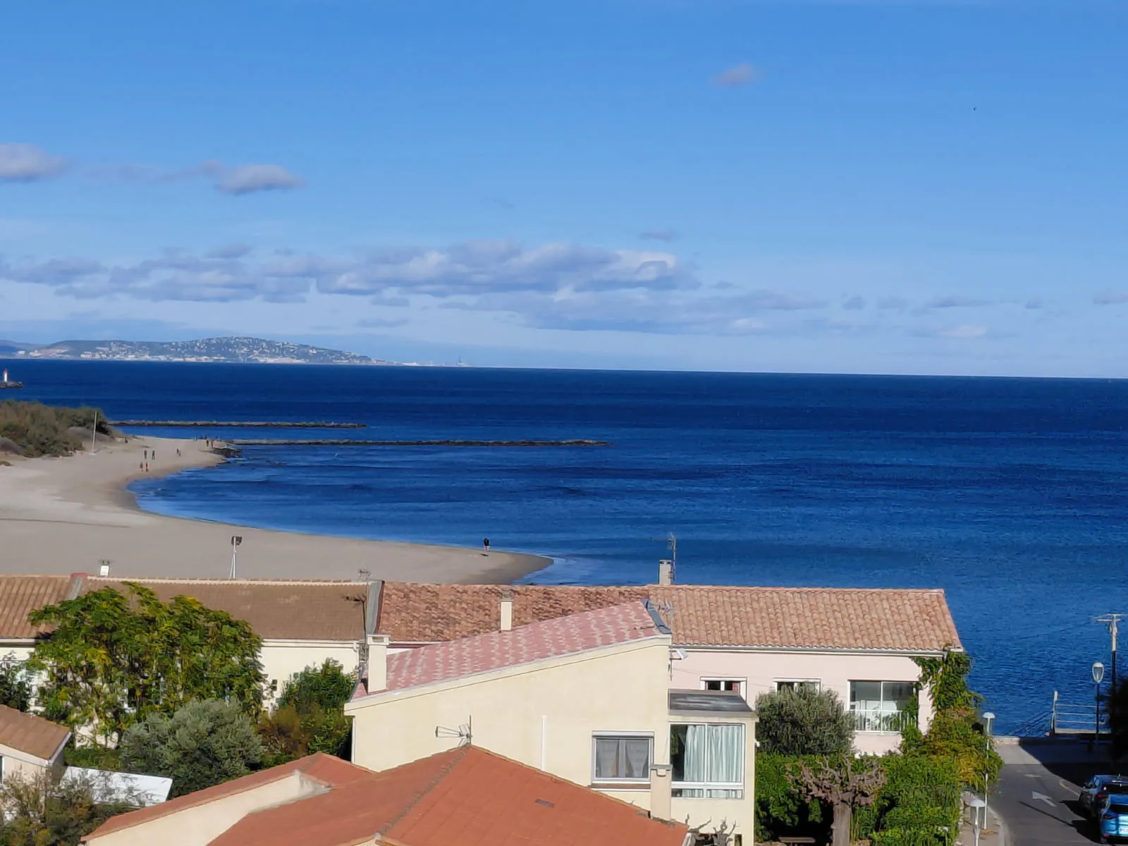 Appartement T3 rénové avec vue mer au Cap d'Agde – Résidence des Falaises