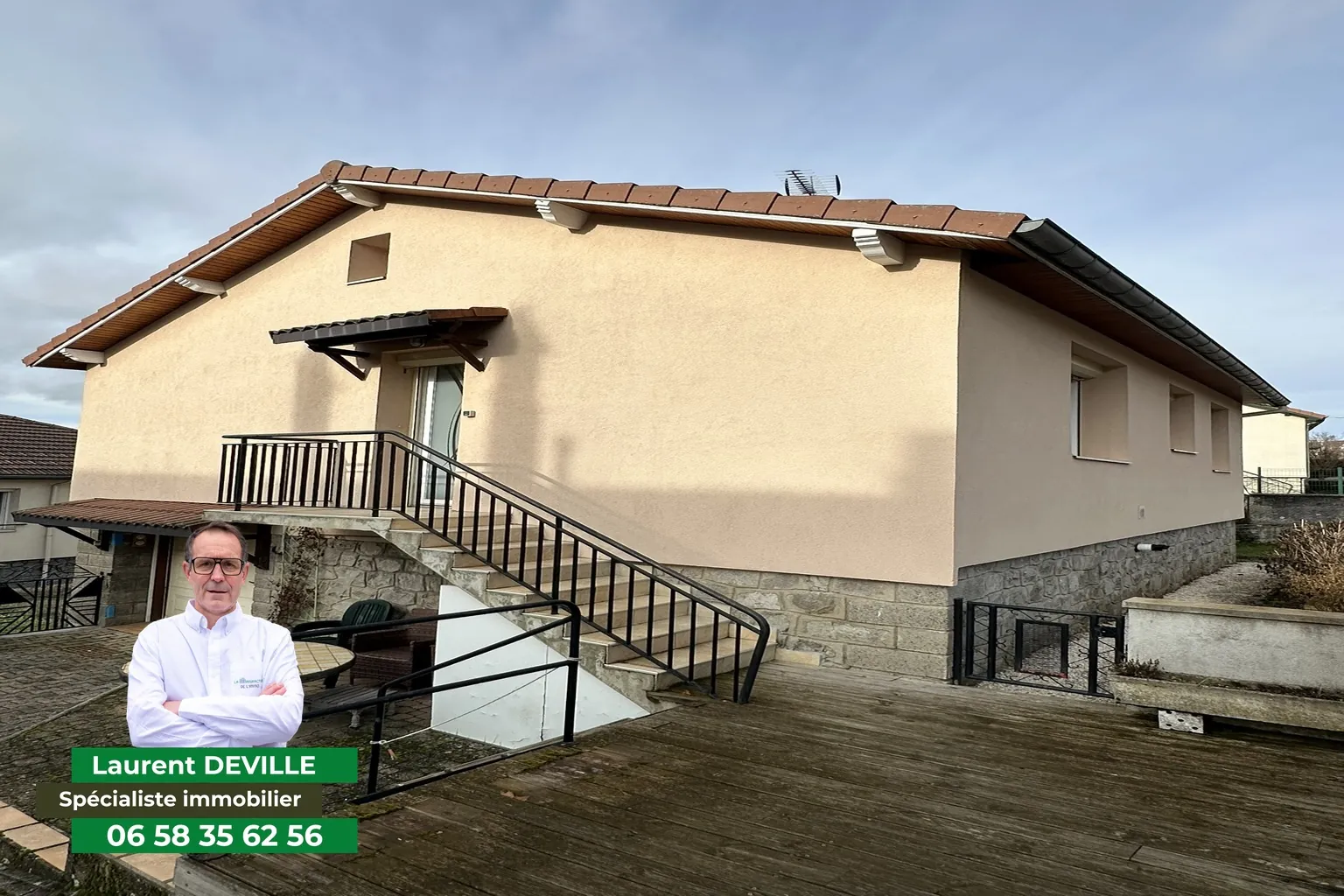 Maison indépendante avec terrain de 401 m² à Saint-Just-Malmont 