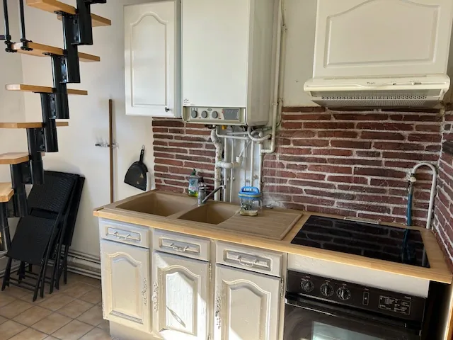 Appartement duplex en excellent état avec jardin partagé à Liancourt 