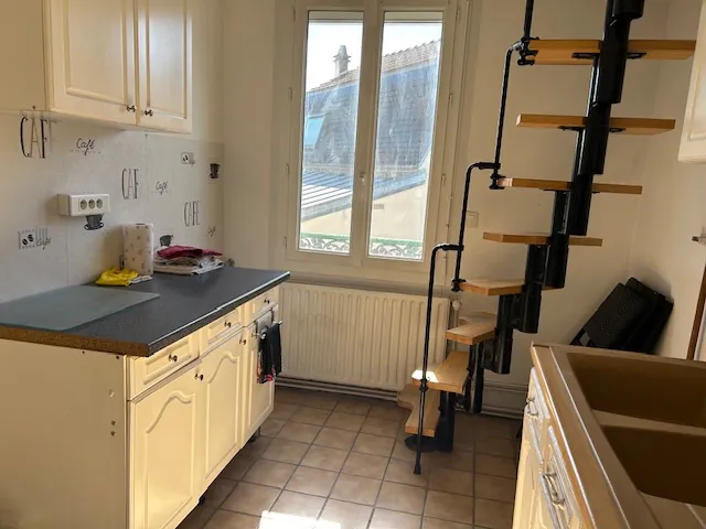 Appartement duplex en excellent état avec jardin partagé à Liancourt 