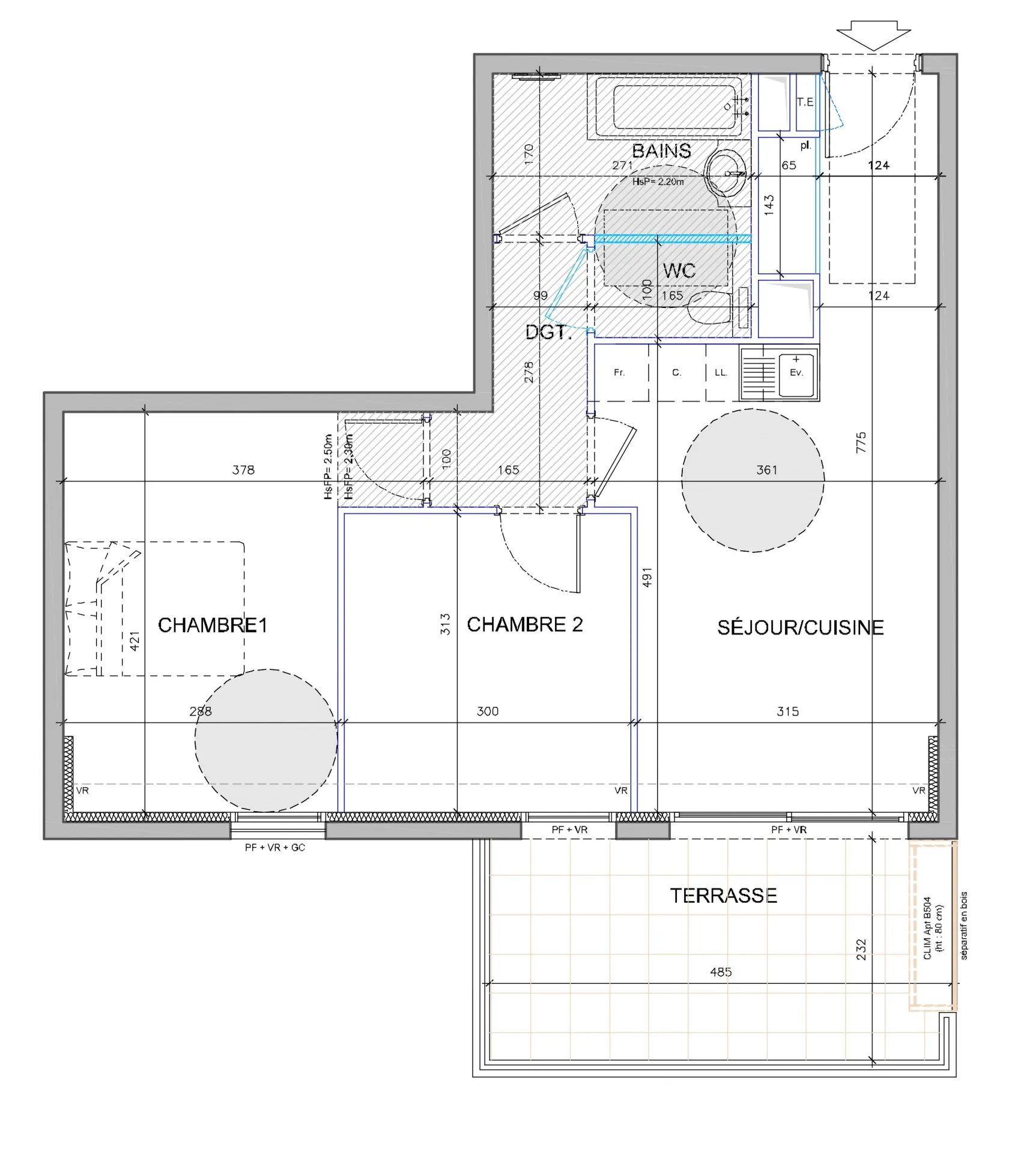 Appartement T3 en résidence de luxe avec vue mer à Propriano