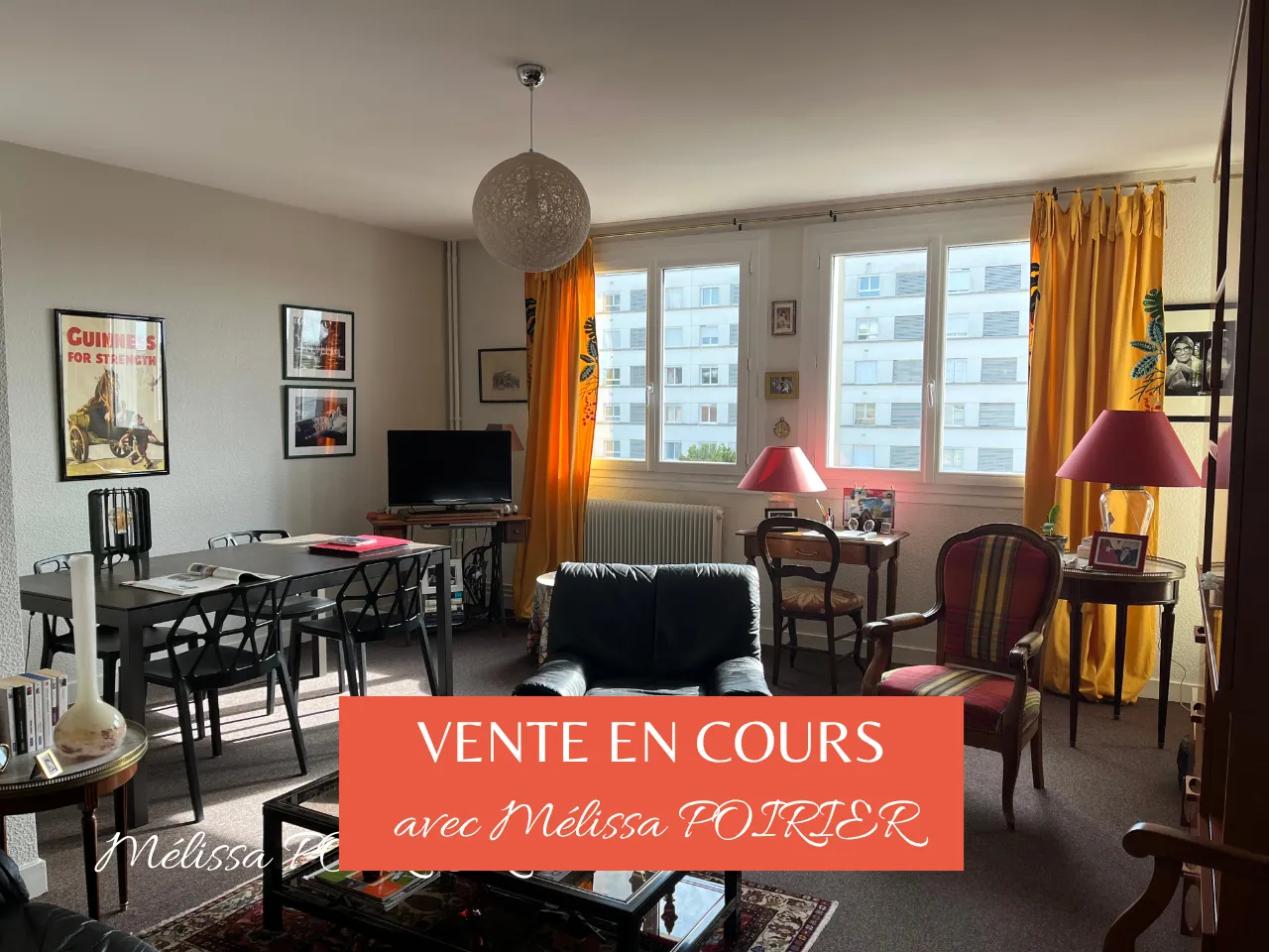 Appartement 3 chambres à Cholet avec garage et balcon