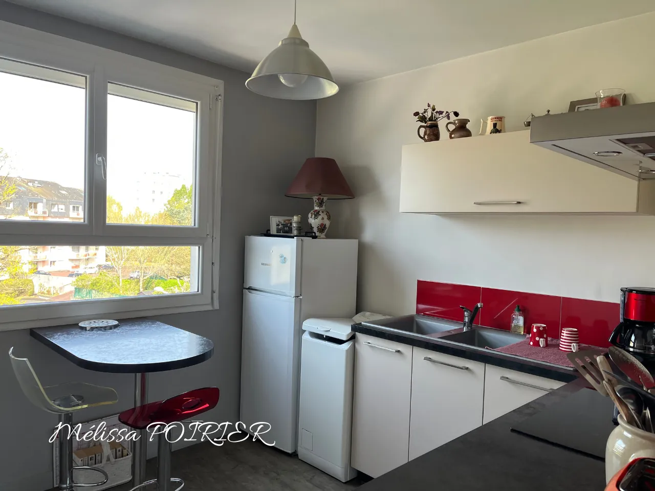 Appartement 3 chambres à Cholet avec garage et balcon 