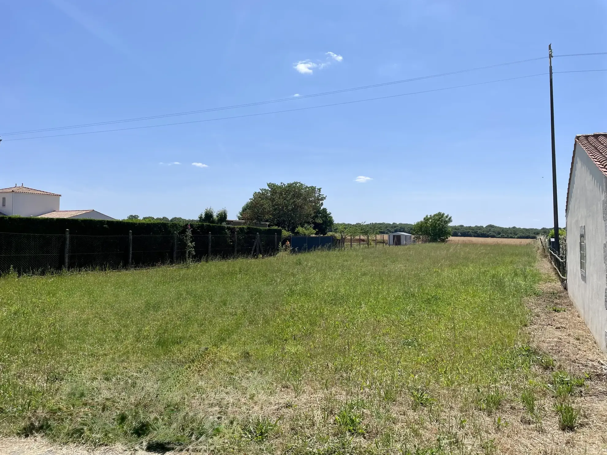 Terrain constructible plat à Archingeay - proximité Saint Savinien, CU positif