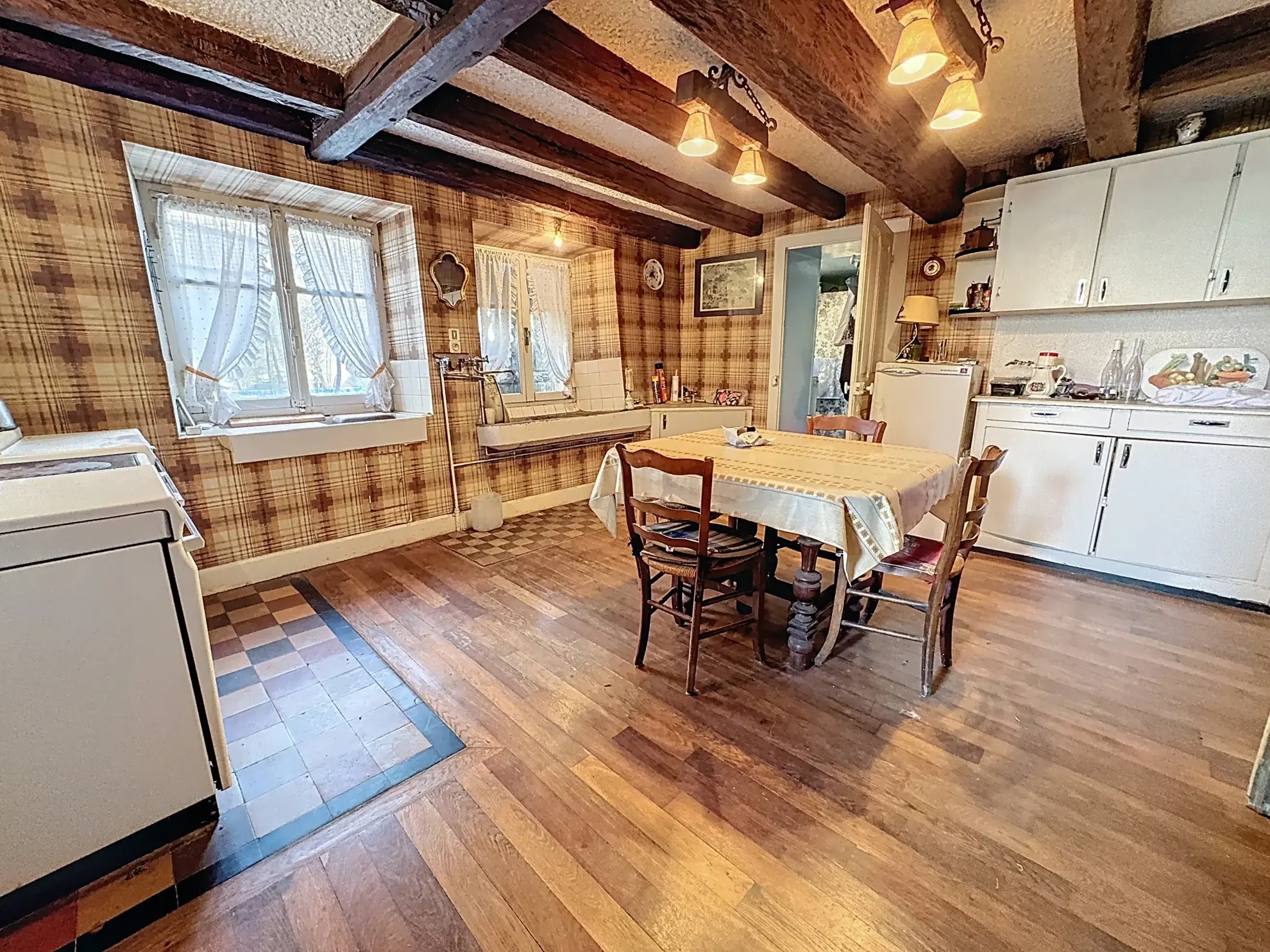 Ferme à vendre à Oëlleville avec jardin et dépendances 