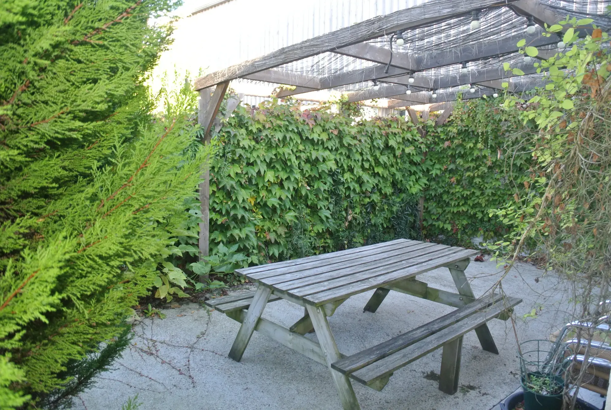 Local commercial avec terrasse et parking à Virazeil 