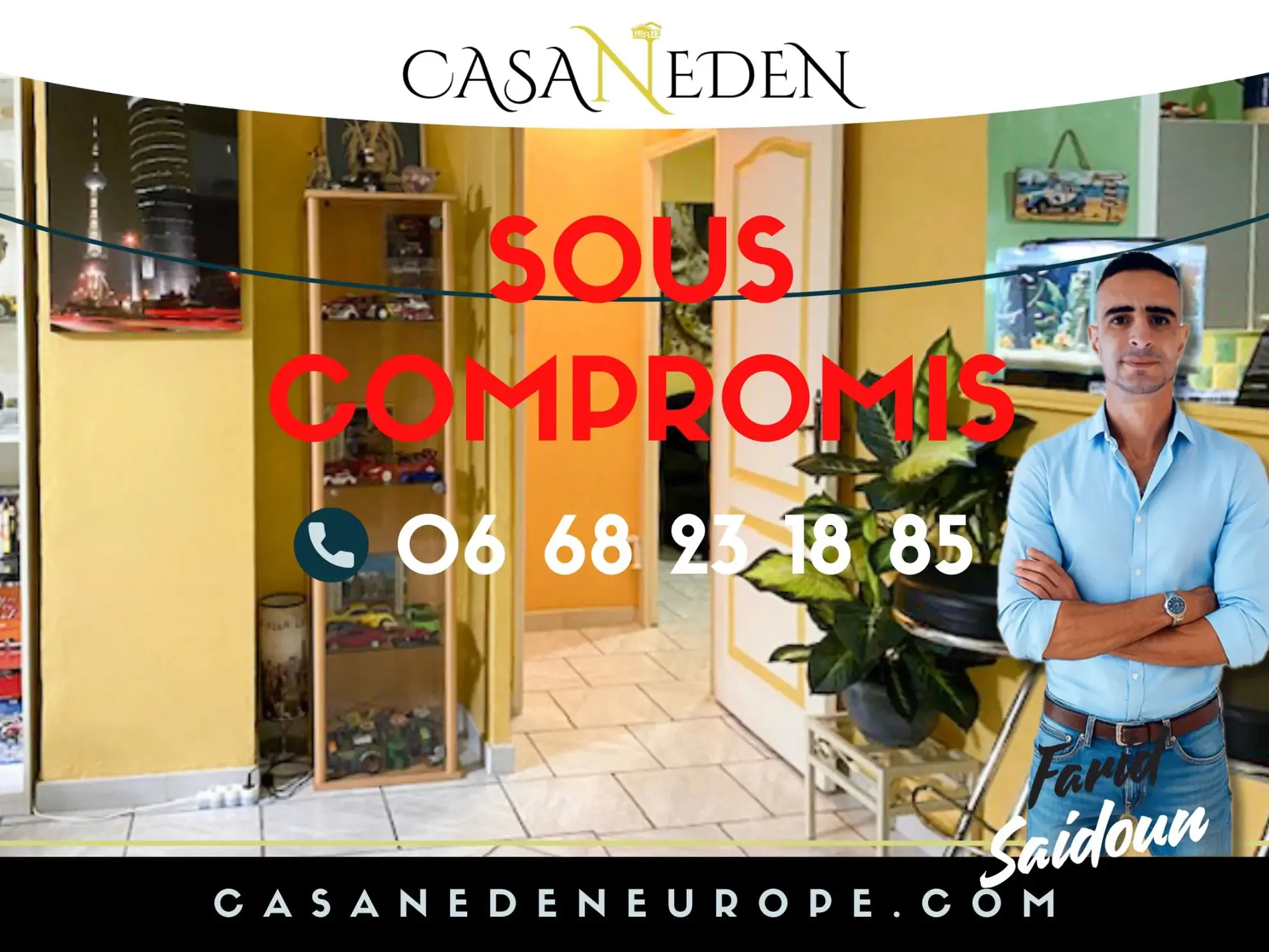 Appartement 76 m2 avec deux chambres et cave à Longuyon 