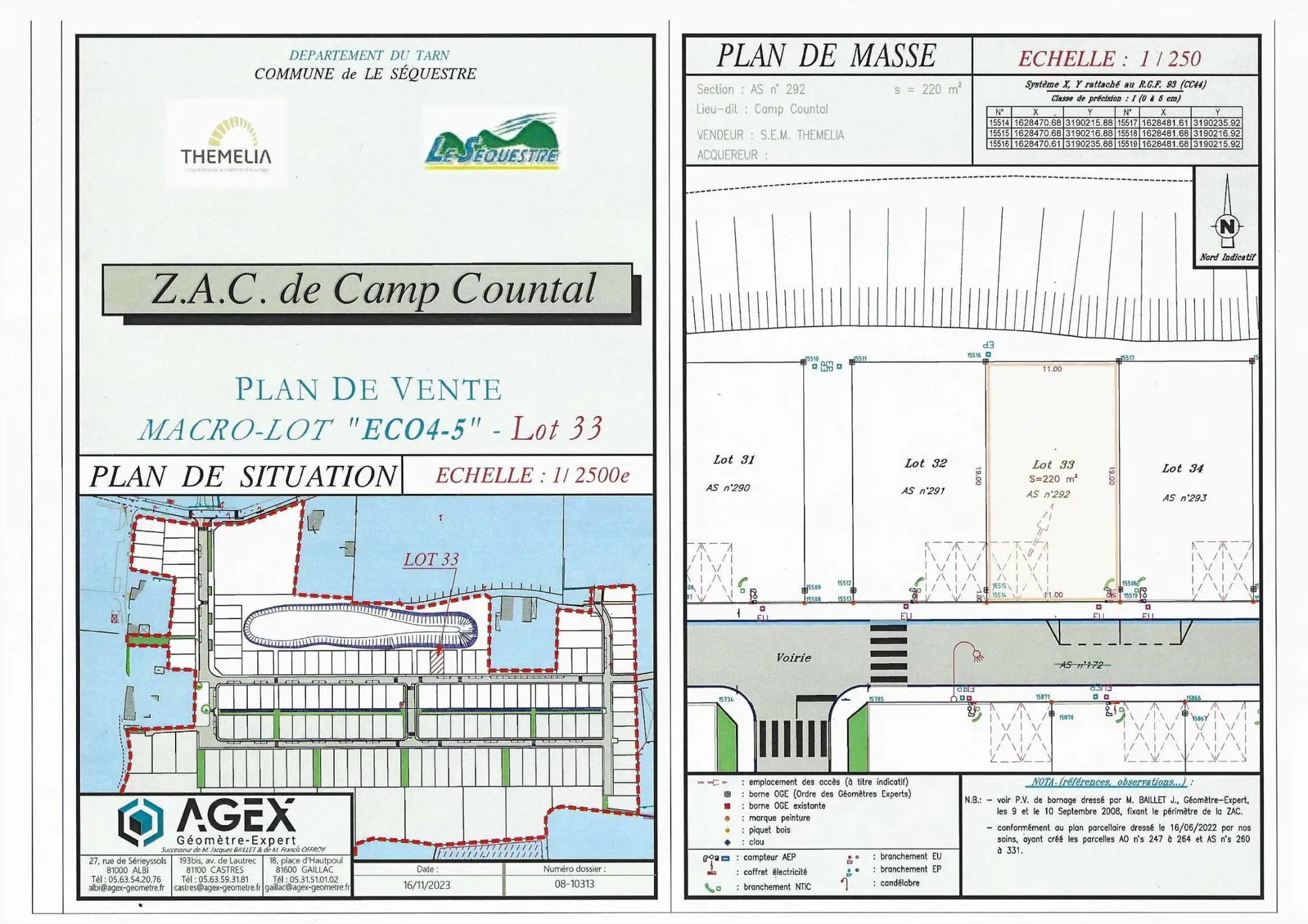 Terrain à bâtir de 220 m² à Le Séquestre, proche écoles et crèche