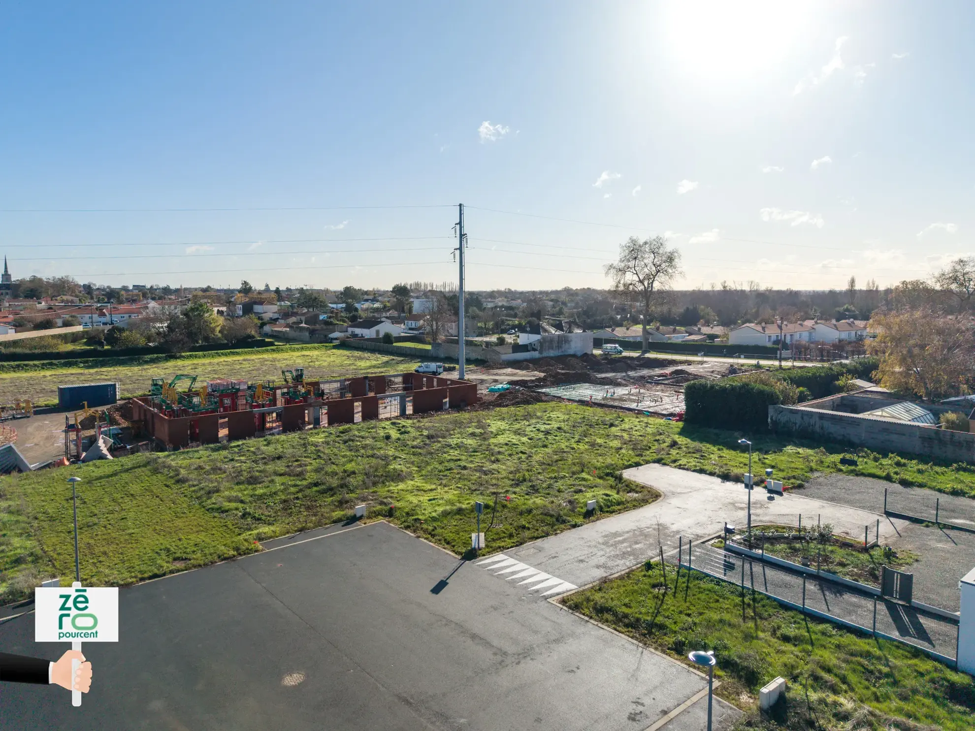 Lotissement à Luçon - 20 terrains viabilisés de 327 à 951 m², libres de constructeur 