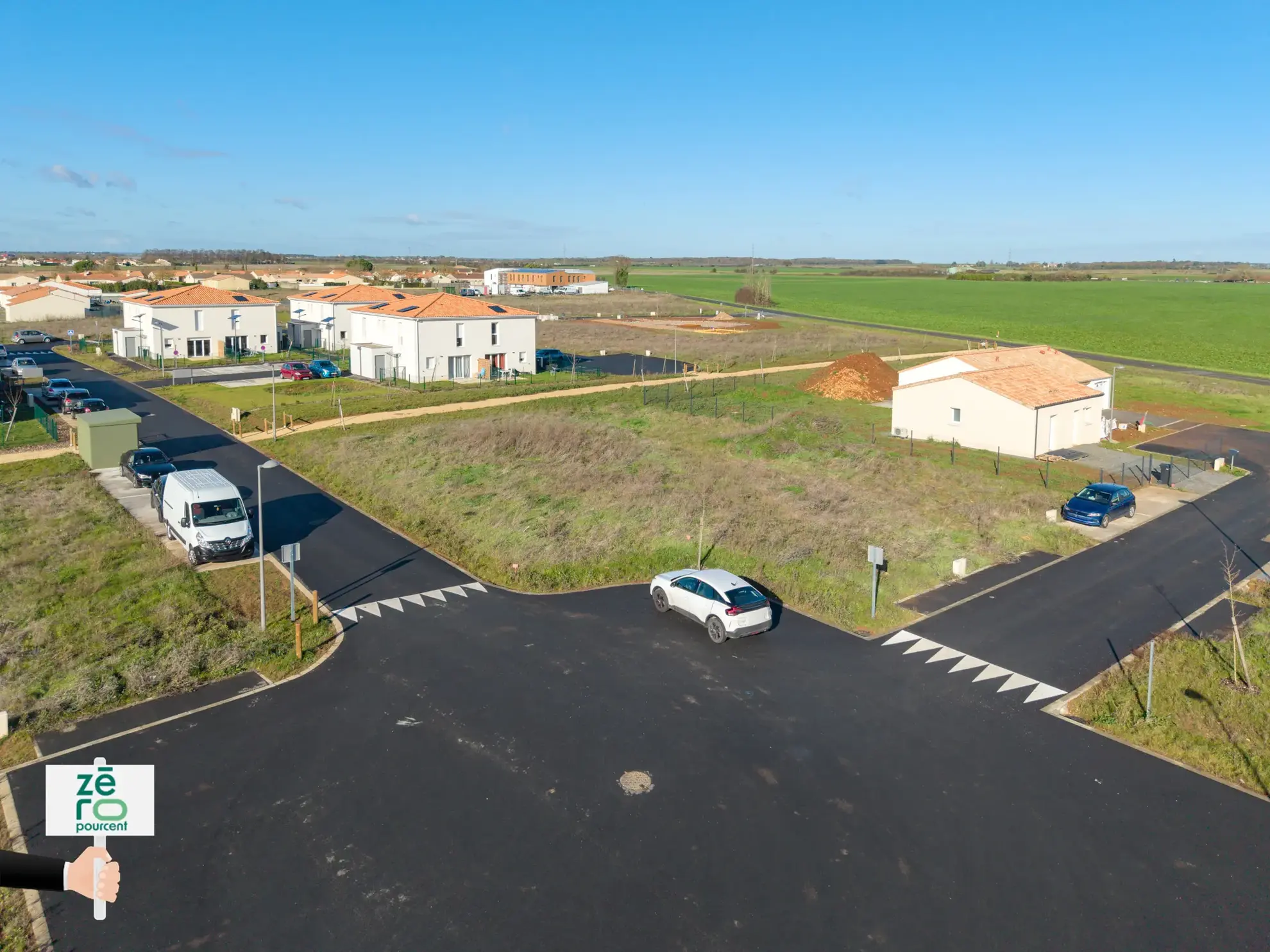 Lotissement à Luçon - 20 terrains viabilisés de 327 à 951 m², libres de constructeur 