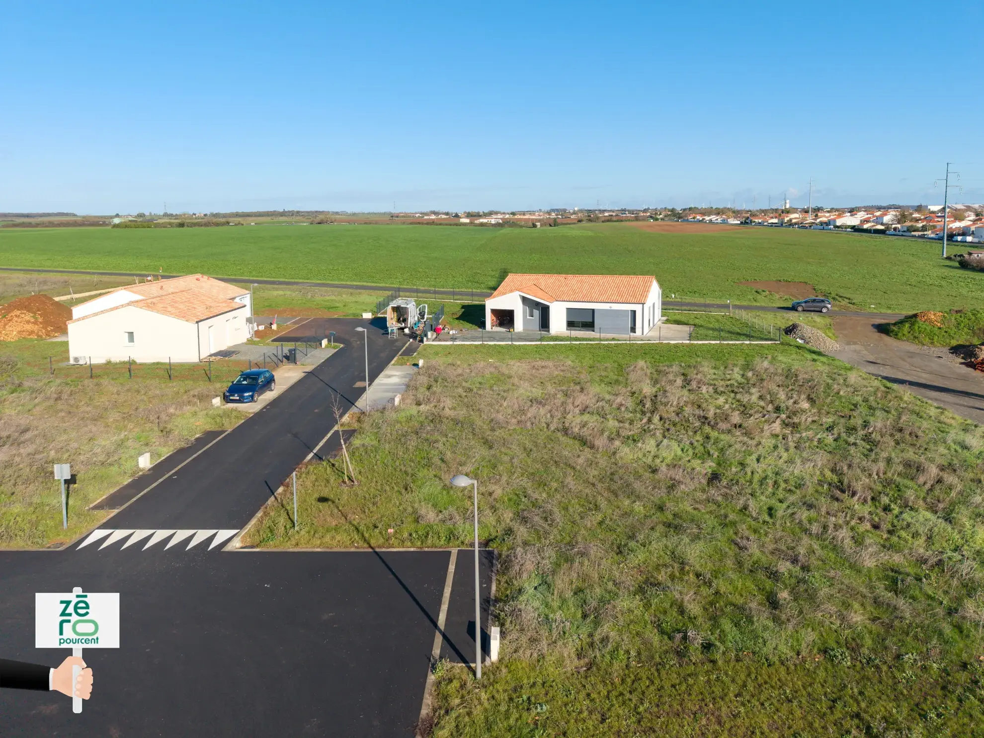 Lotissement à Luçon - 20 terrains viabilisés de 327 à 951 m², libres de constructeur 