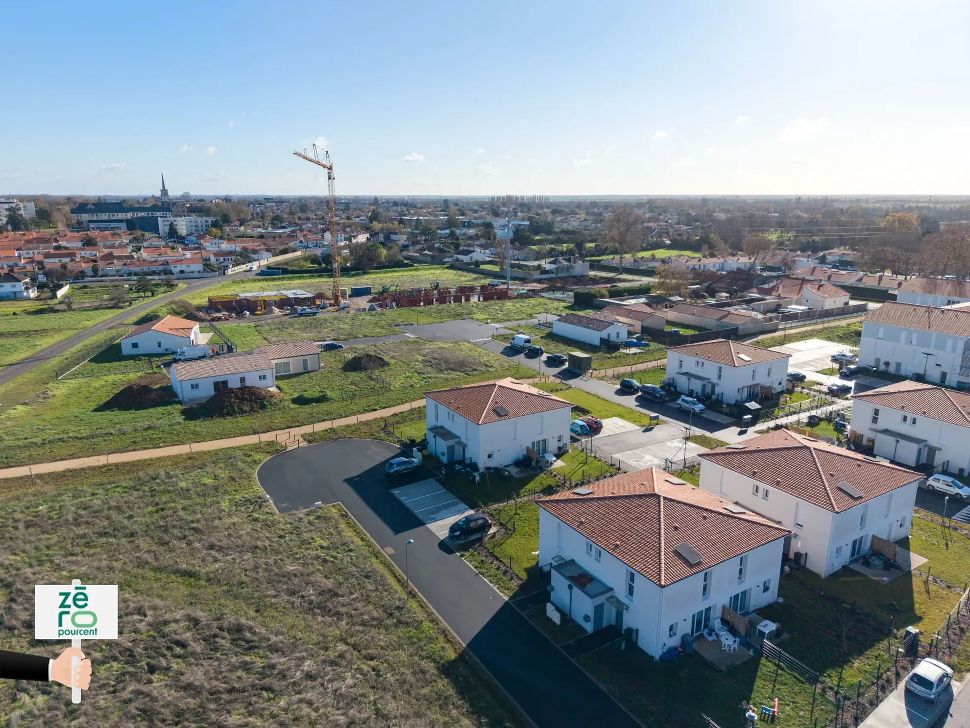 Lotissement à Luçon - 20 terrains viabilisés de 327 à 951 m², libres de constructeur 