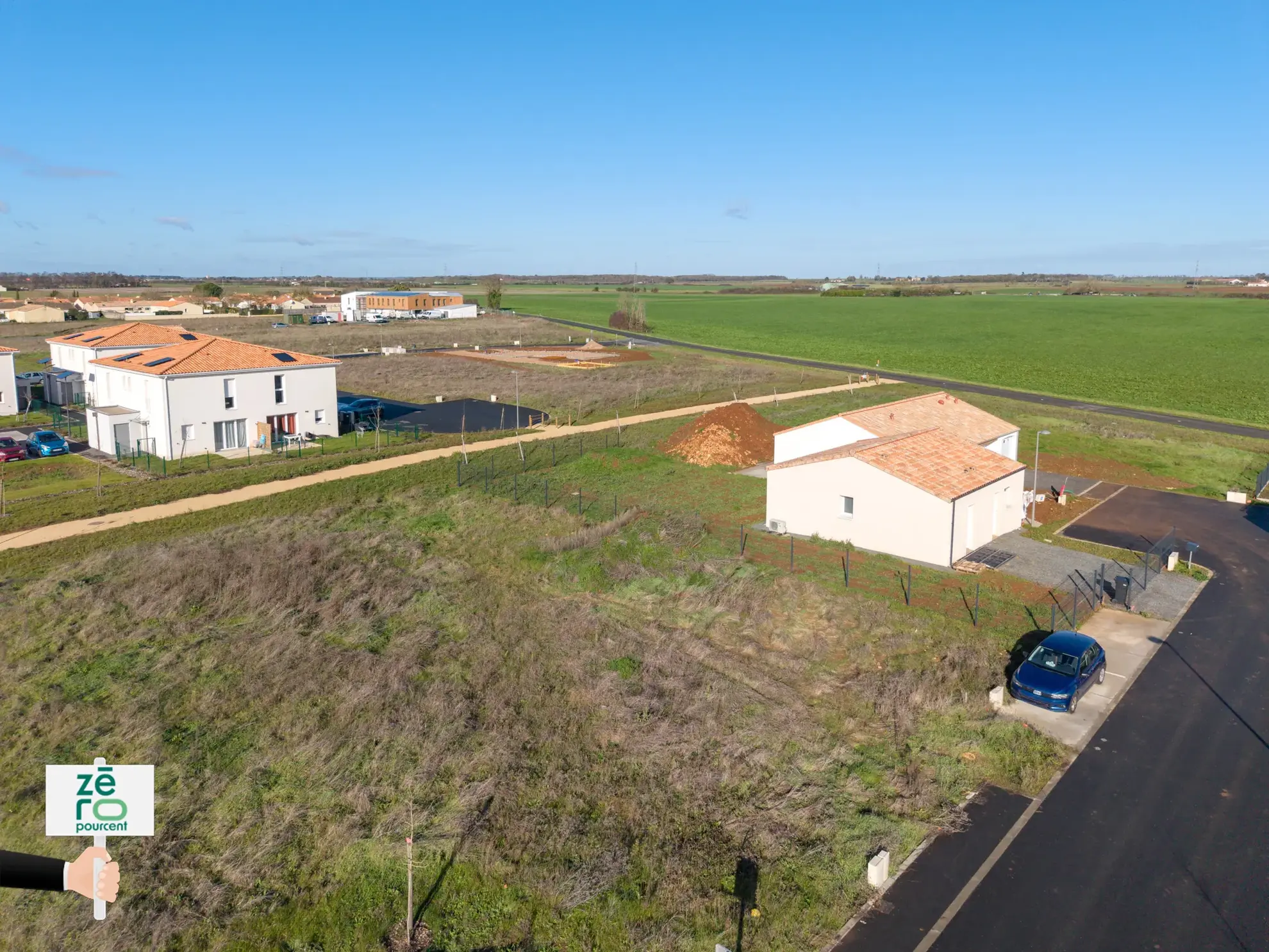 Lotissement à Luçon - 20 terrains viabilisés de 327 à 951 m², libres de constructeur 