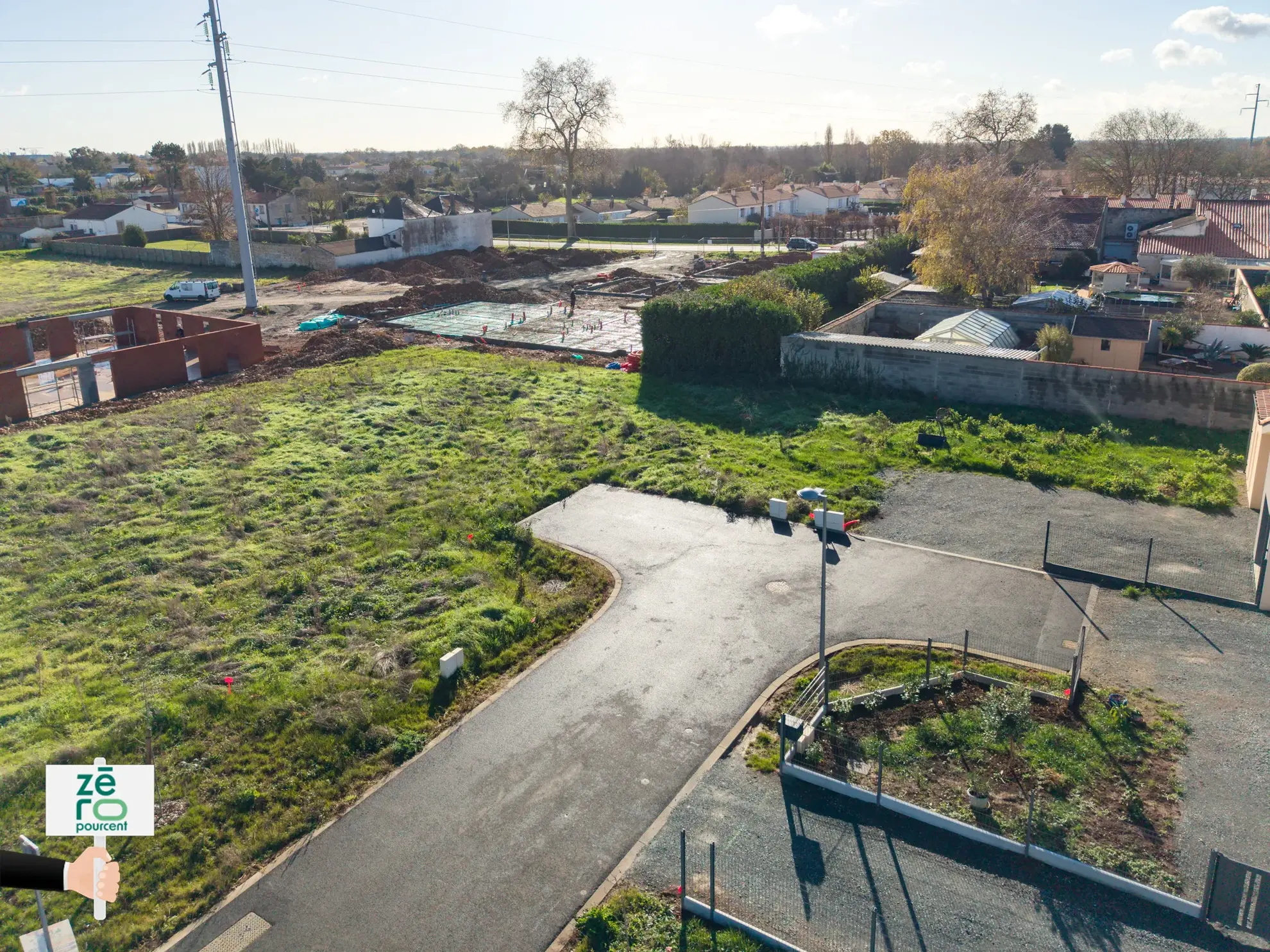 Lotissement à Luçon - 20 terrains viabilisés de 327 à 951 m², libres de constructeur 