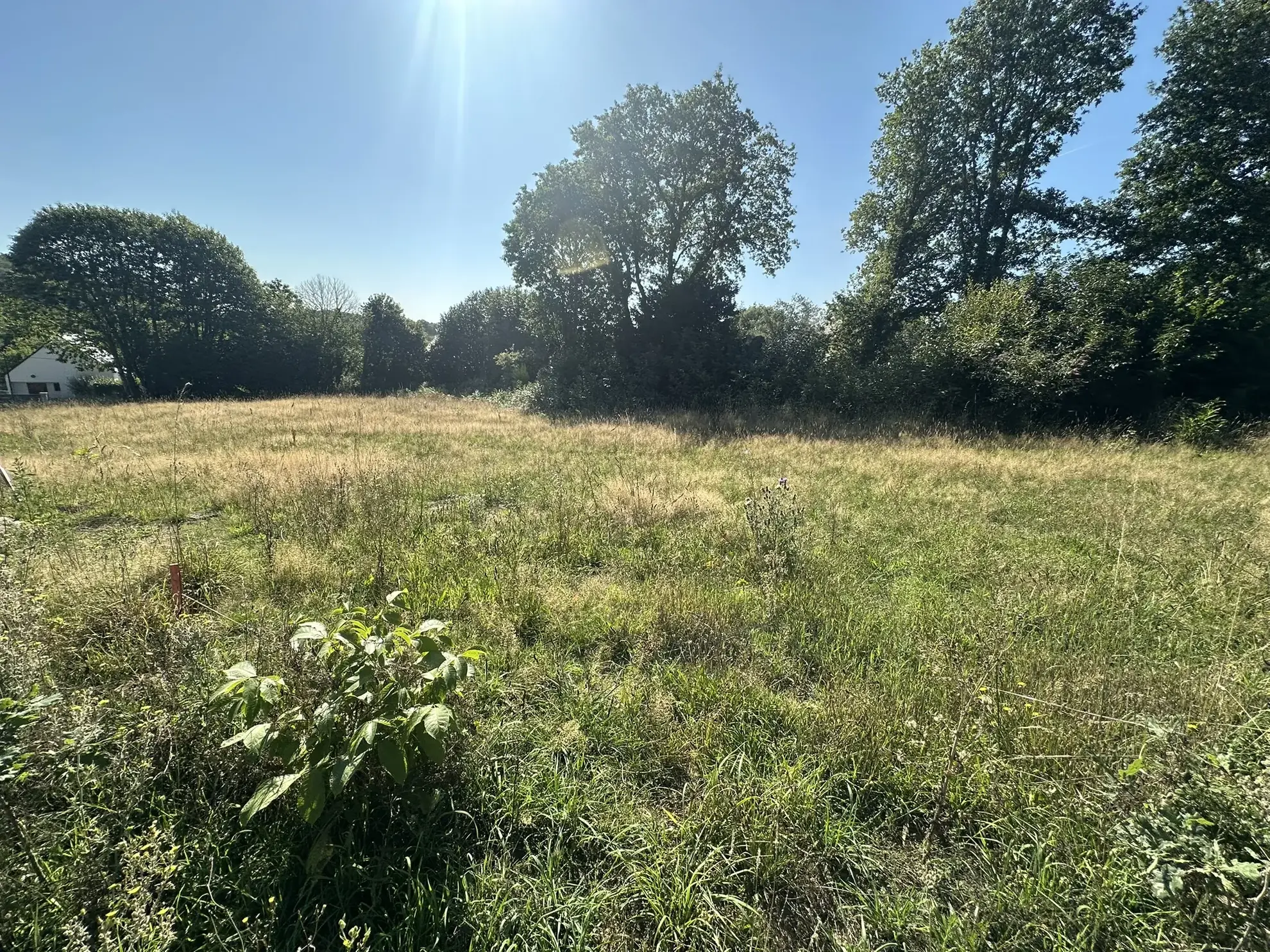 Terrain constructible de 539 m² à Baud proche du centre-ville