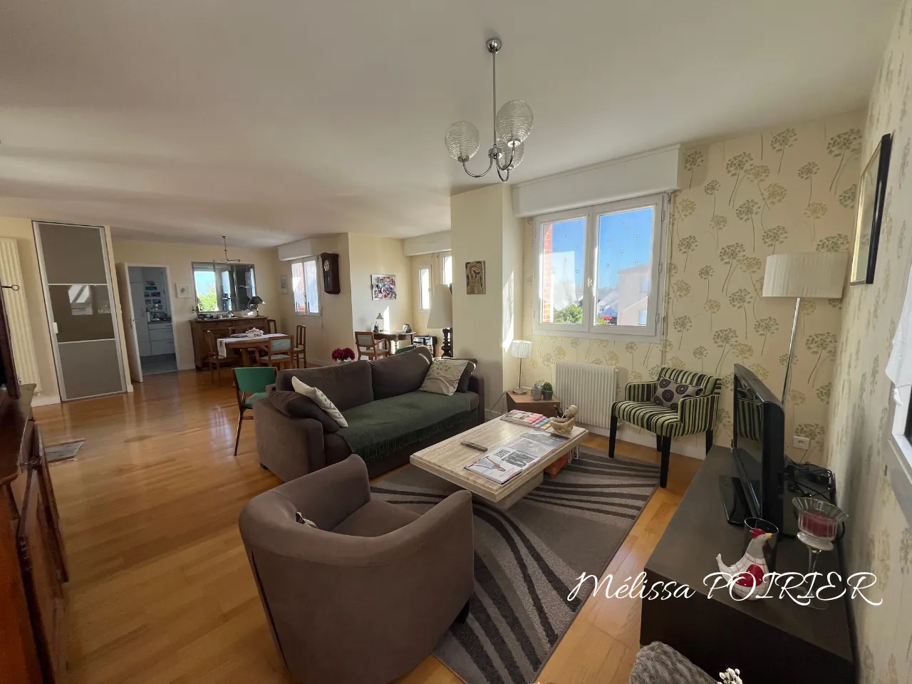 Appartement 3 chambres avec garage et vue sur Sacré-Cœur à Cholet