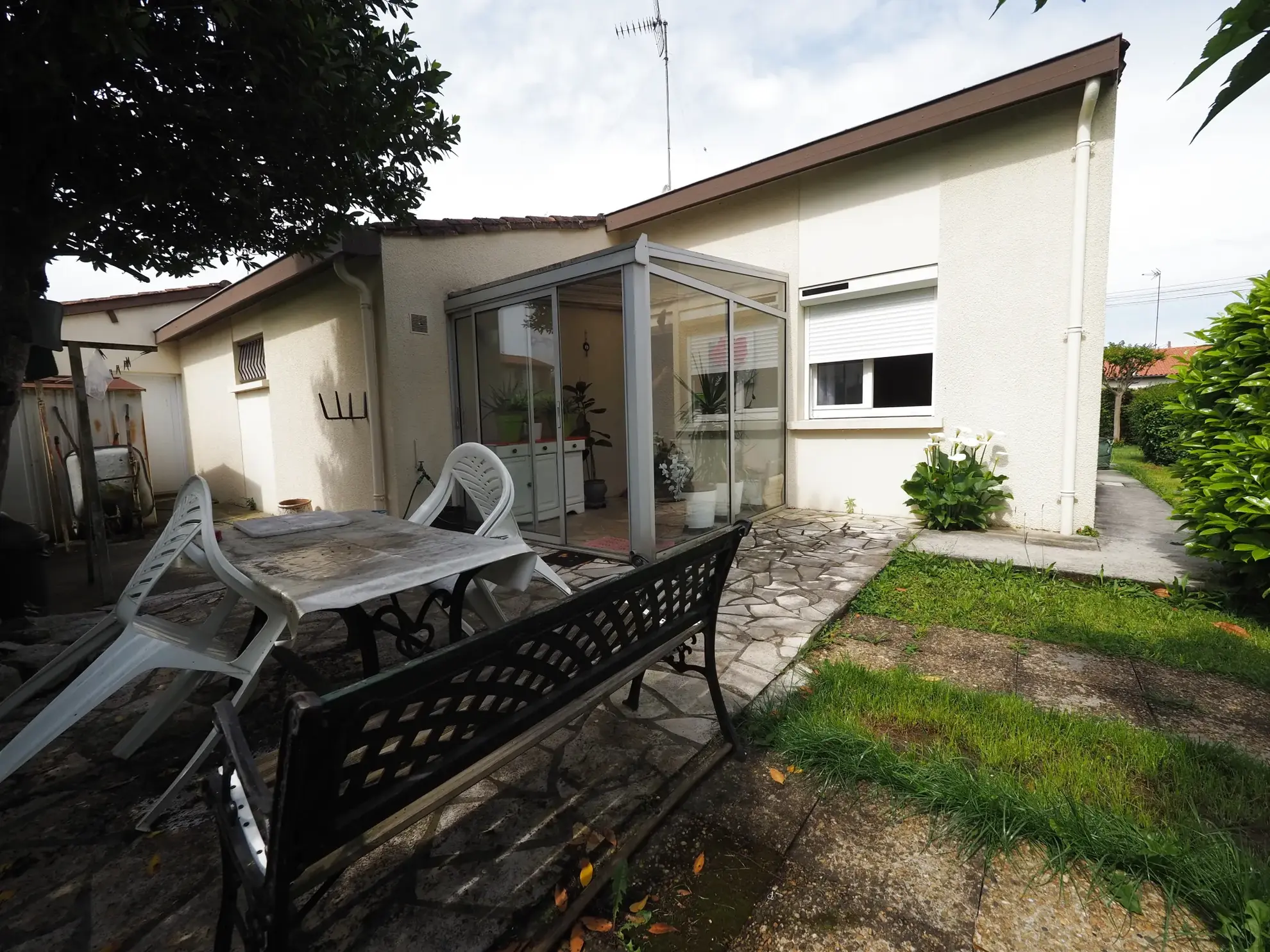 Maison de plain-pied à Marmande - 2 chambres, jardin, garage, calme 