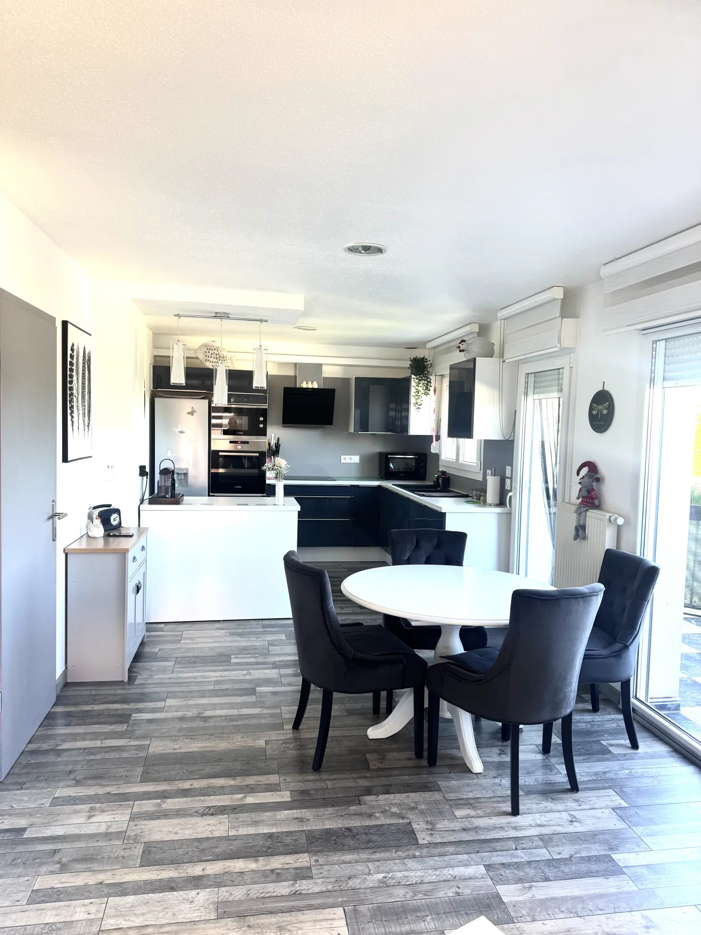 magnifique duplex à Bavilliers, 4 chambres, terrasse sud, garage, proche Belfort 