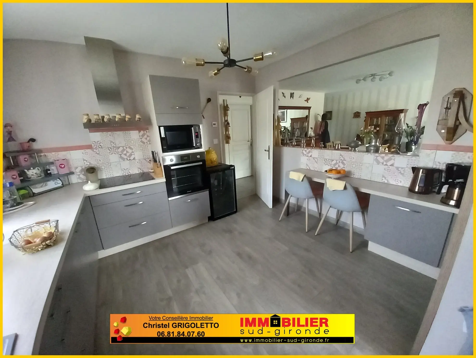 Pavillon contemporain de plain-pied à Saint-Maixant près de Langon