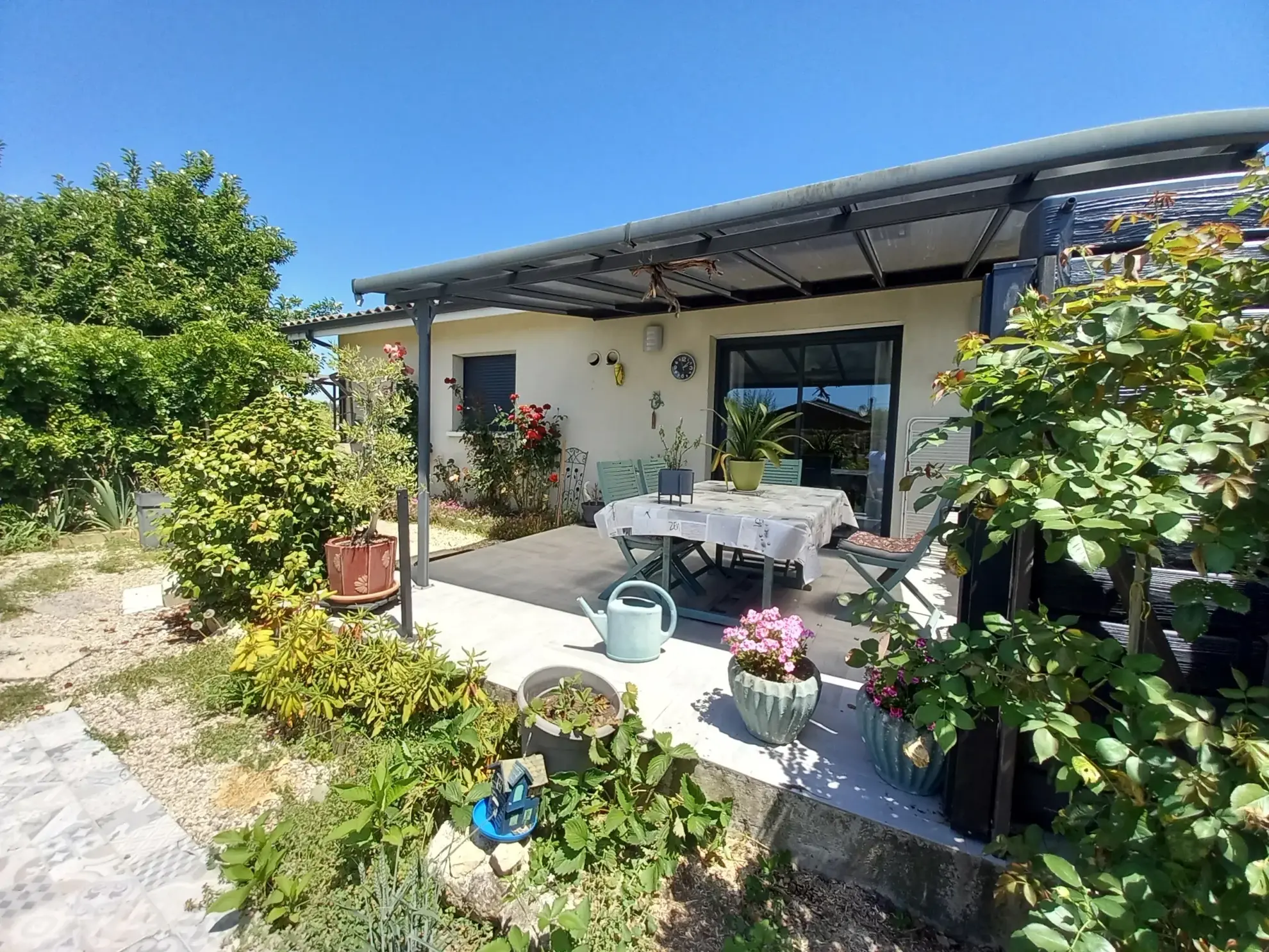 Pavillon contemporain de plain-pied à Saint-Maixant près de Langon 