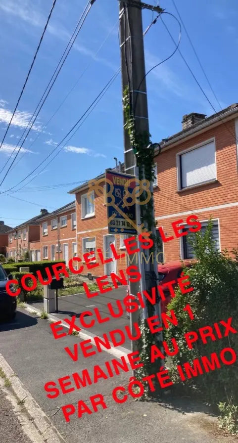 Maison de lotissement rénovée avec 4 chambres à Courcelles-lès-Lens