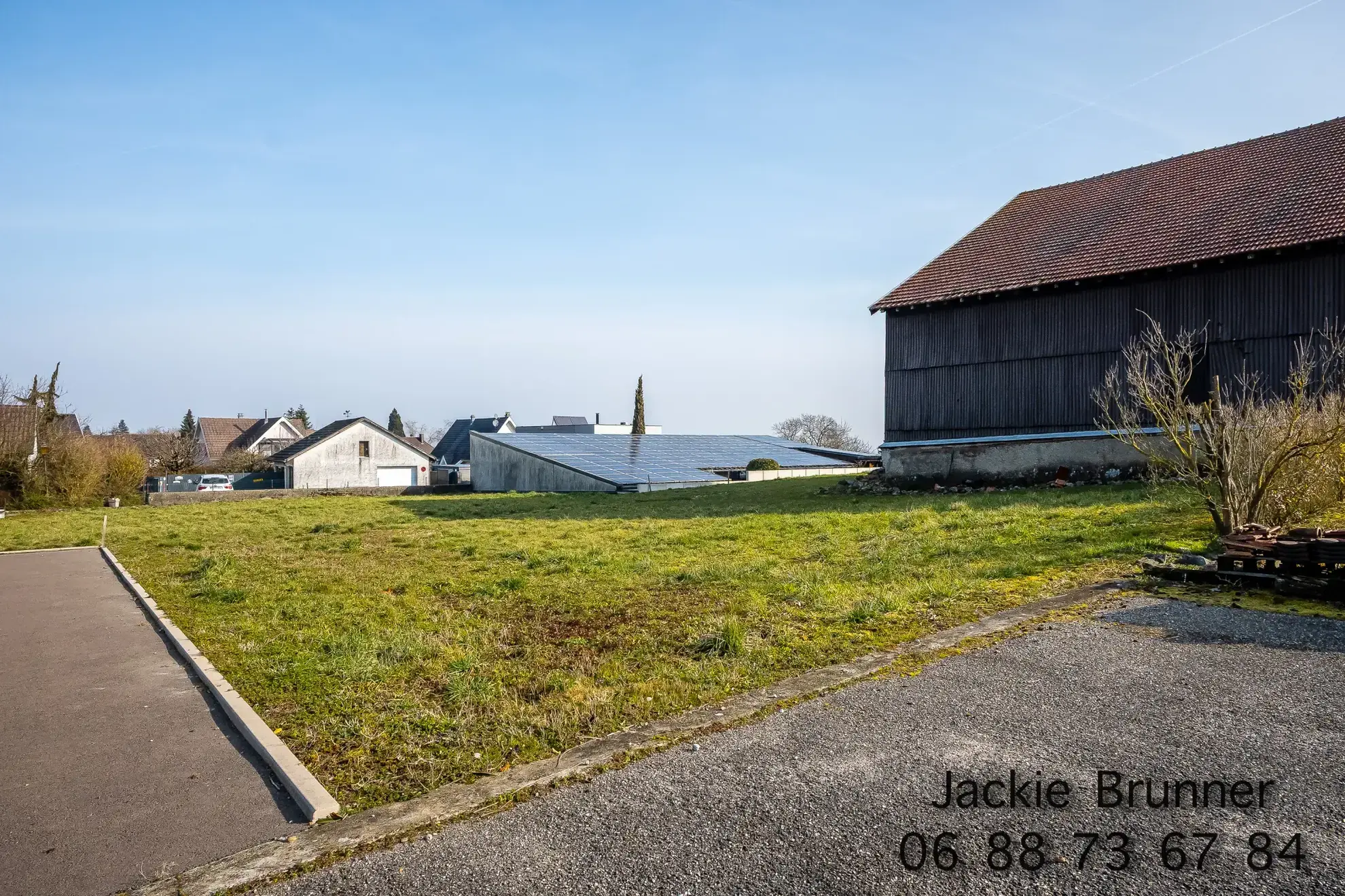 Terrain constructible et viabilisé à Heimsbrunn - Haut-Rhin (68) 