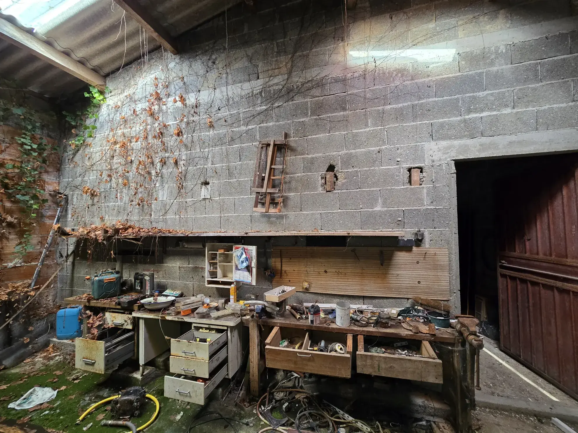 Maison de plain-pied avec jardin, garages et dépendances à Rouillac (16170) 