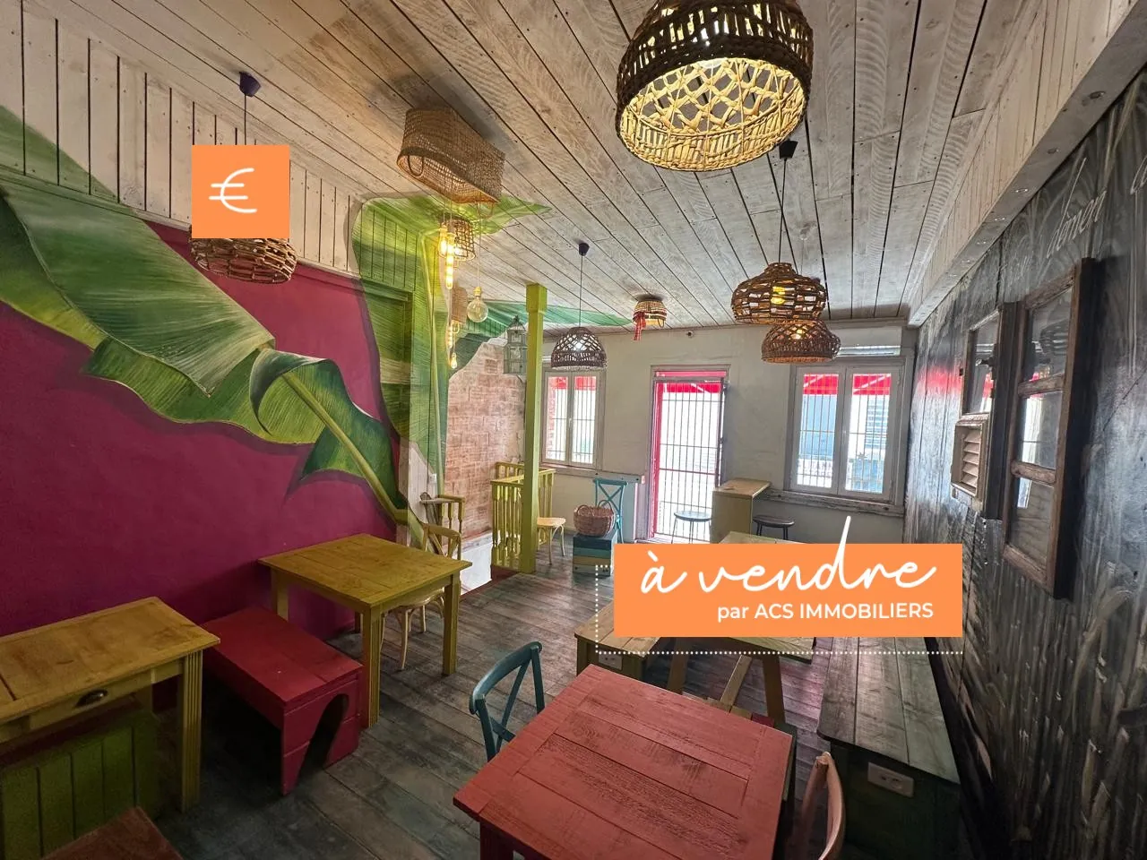 Maison rénovée en centre-ville de Fort de France pour usage professionnel ou habitation