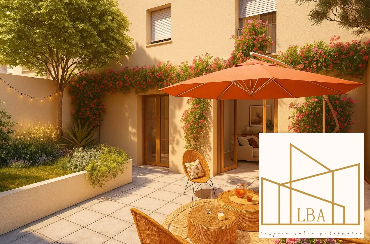 Appartement neuf 2 pièces à vendre à Marseille dans résidence sécurisée