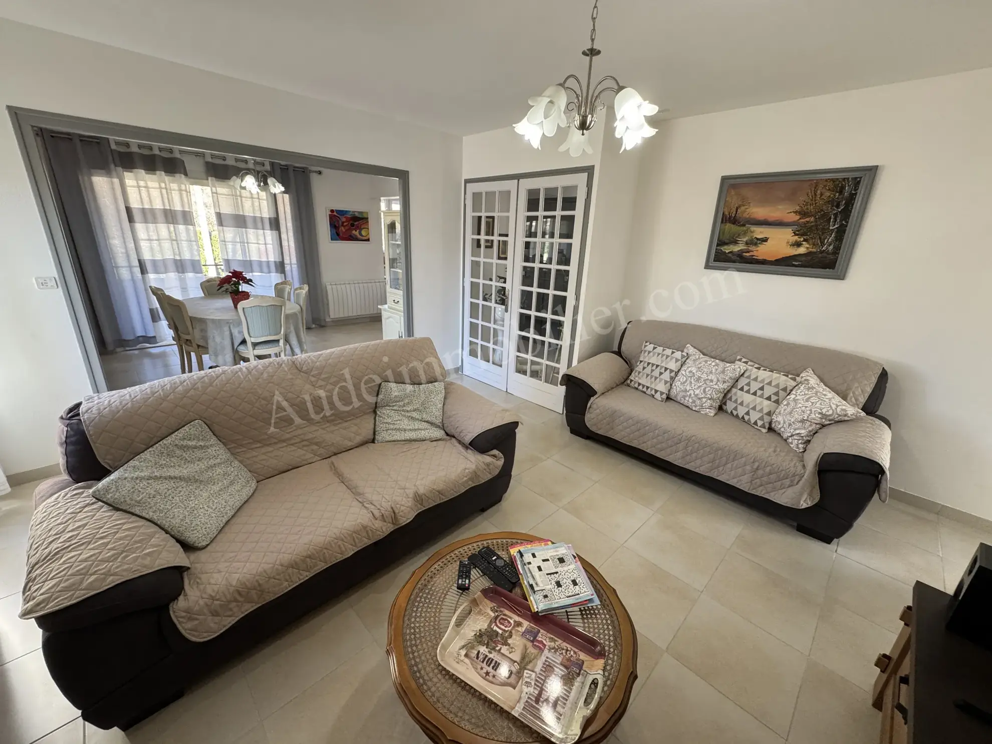 Maison avec jardin, garage et 4 chambres à Esperaza - Haute-Vallée de l'Aude 