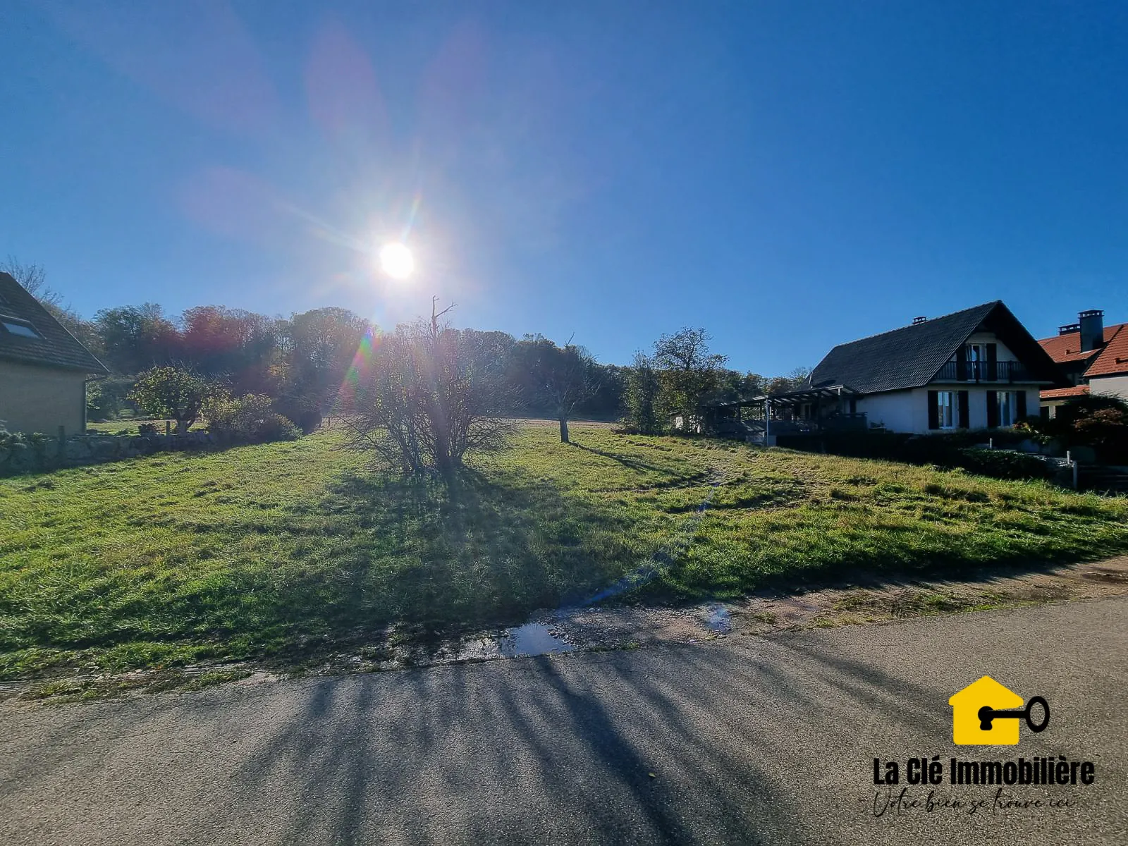 Terrain constructible viabilisé à HIRSINGUE - Idéal pour votre maison dans le Sundgau 