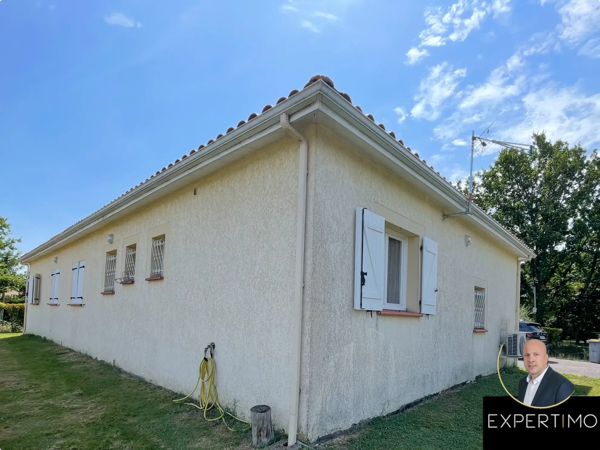 Maison familiale 126m² de plain-pied à Negrepelisse avec garage et jardin 