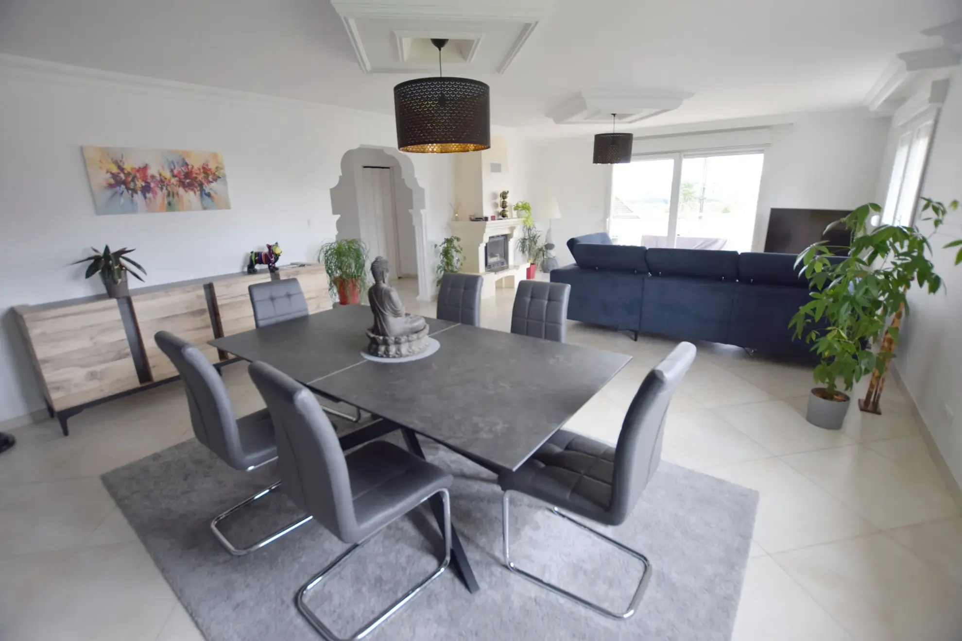 Superbe duplex contemporain à Taillecourt avec 5 chambres, terrasses panoramiques et jardin privé