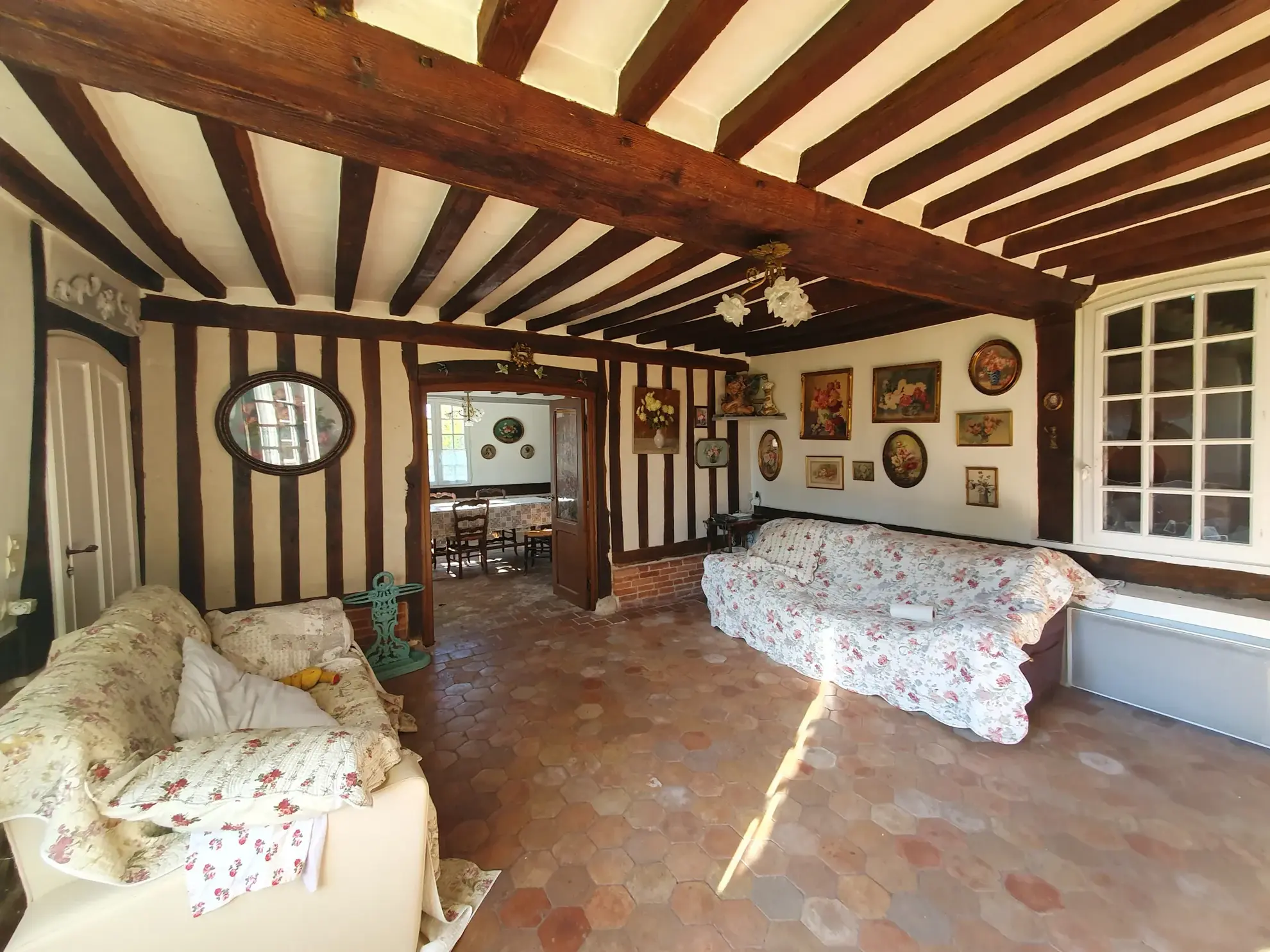 Belle maison normande à 5 min de Cormeilles avec jardin de 4410 m² 