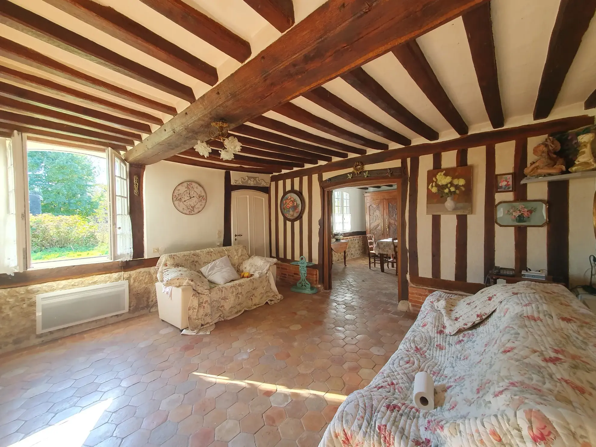 Belle maison normande à 5 min de Cormeilles avec jardin de 4410 m² 