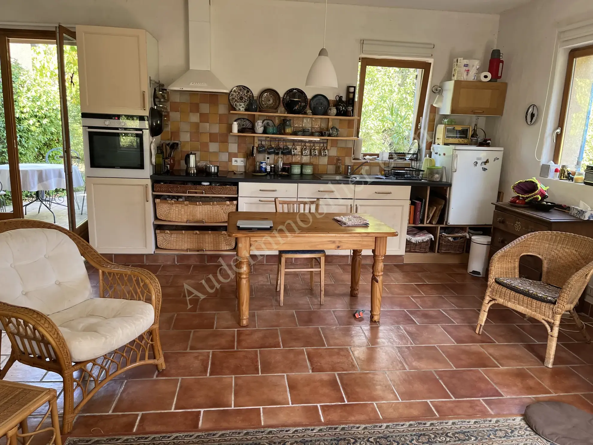 Villa de plain-pied avec grand jardin proche de Limoux - 2 chambres 