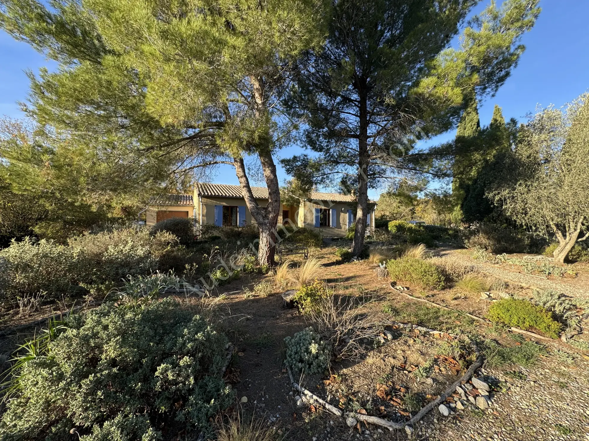 Villa de plain-pied avec grand jardin proche de Limoux - 2 chambres 