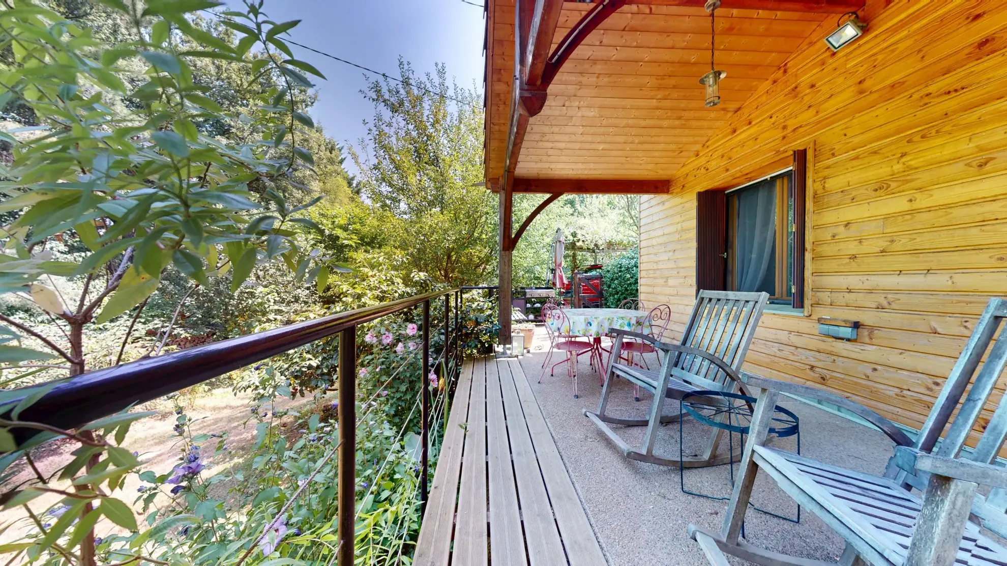 Maison T4 de plain-pied avec jardin et vue à Saint-Michel, proche Carbonne