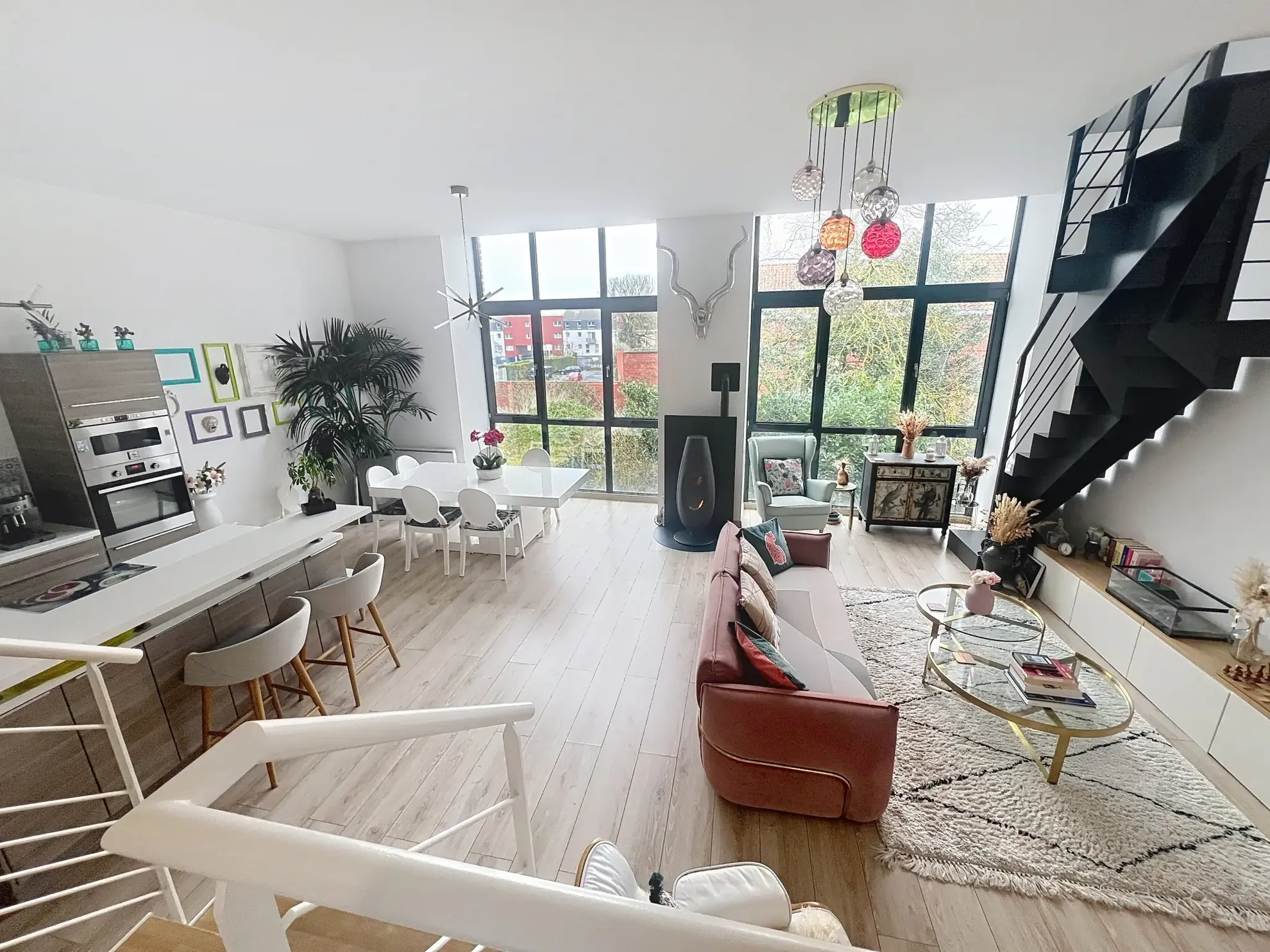 Splendide loft avec terrasse rooftop à Tourcoing, 3 chambres et vue dégagée