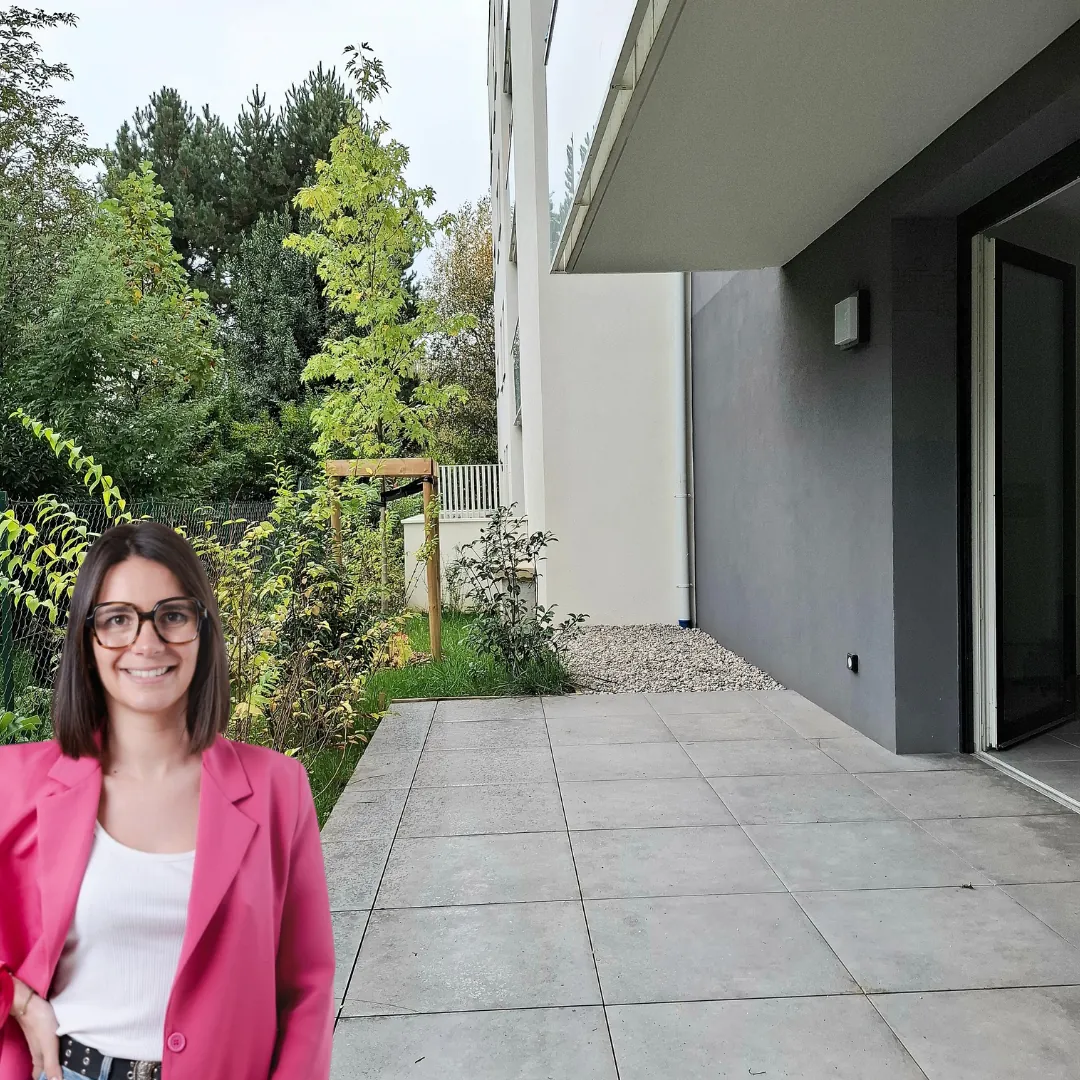 Appartement T2 en rez-de-jardin à Voiron – Résidence récente et sécurisée