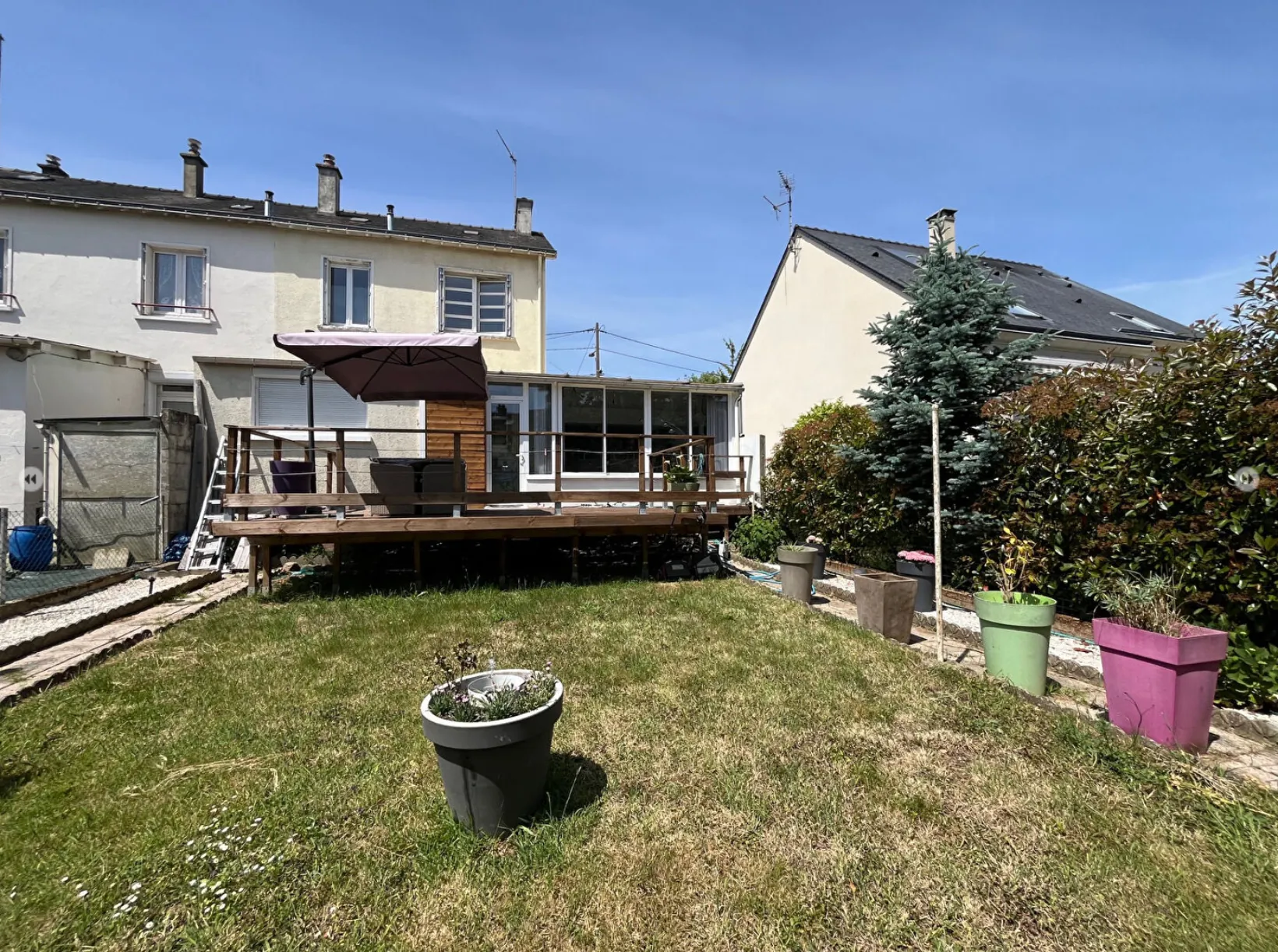 Maison de type 4 avec suite parentale, jardin et parking au Mans