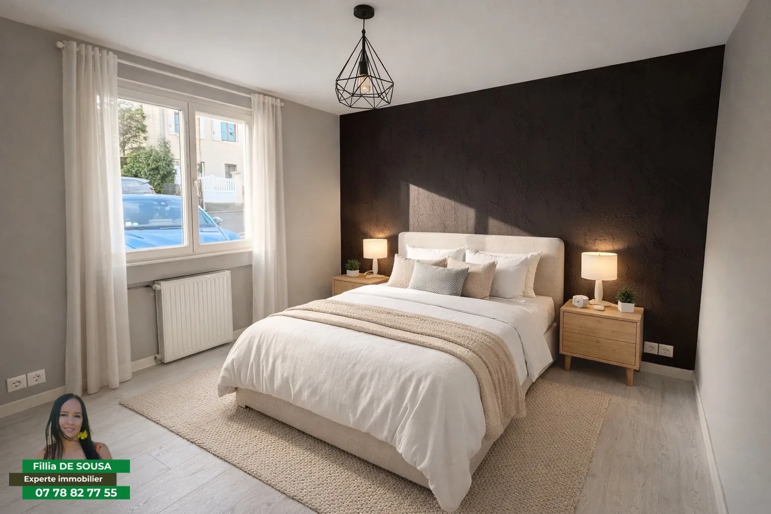 Appartement duplex F4 avec balcons, parking et cave à Saint-Étienne Villeboeuf 