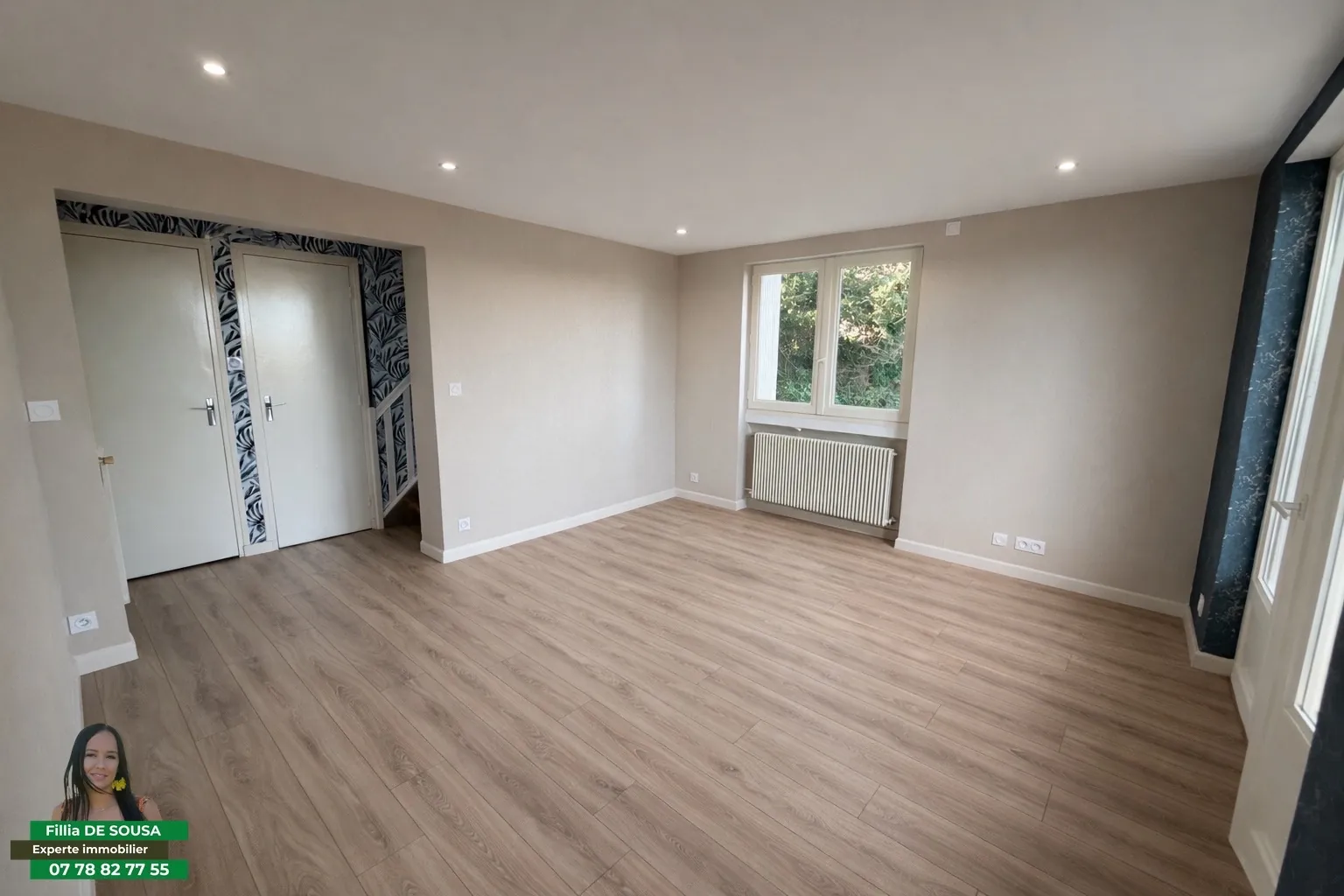 Appartement duplex F4 avec balcons, parking et cave à Saint-Étienne Villeboeuf 