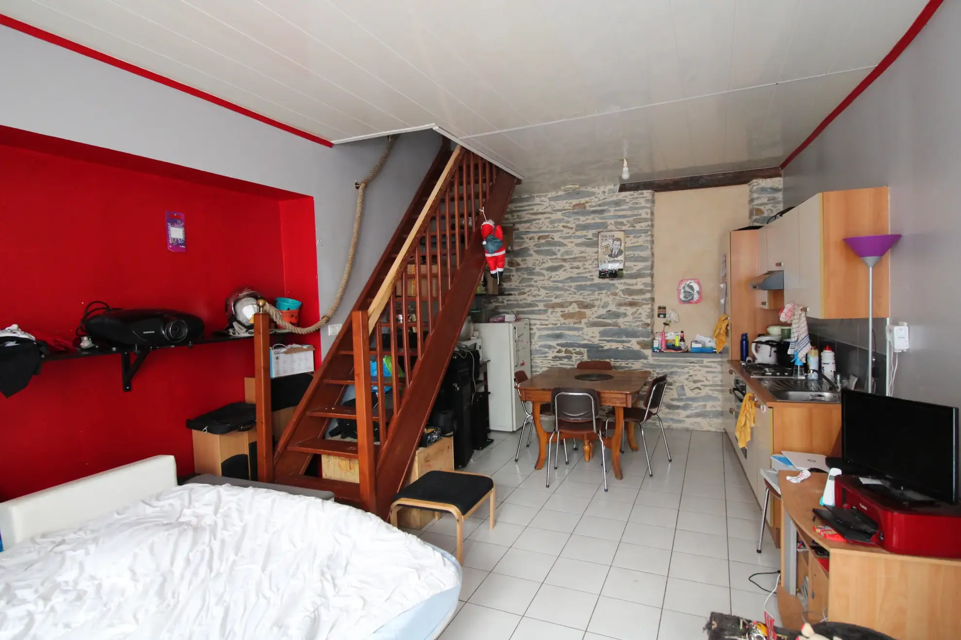 Maison/appartement en plein bourg de Nozay de 49,6 m² à vendre 