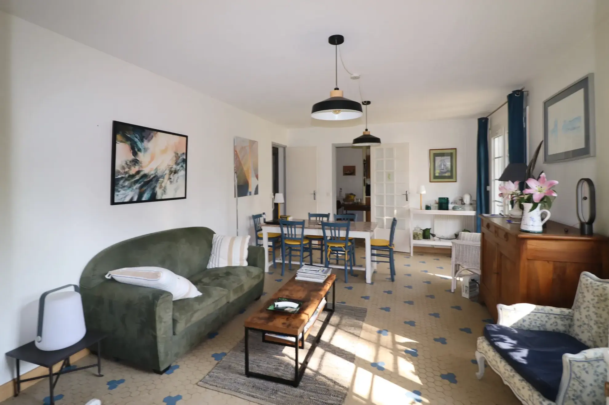 Maison à Meschers-sur-Gironde avec 3 chambres, jardin et garage, proche plages 