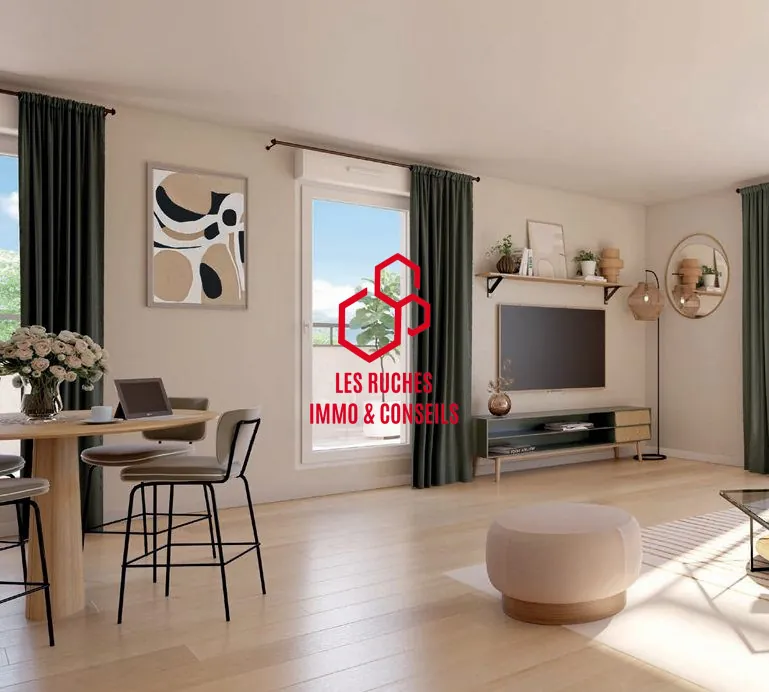 Appartement T1 à vendre à Melun en centre-ville - 26,90 m²