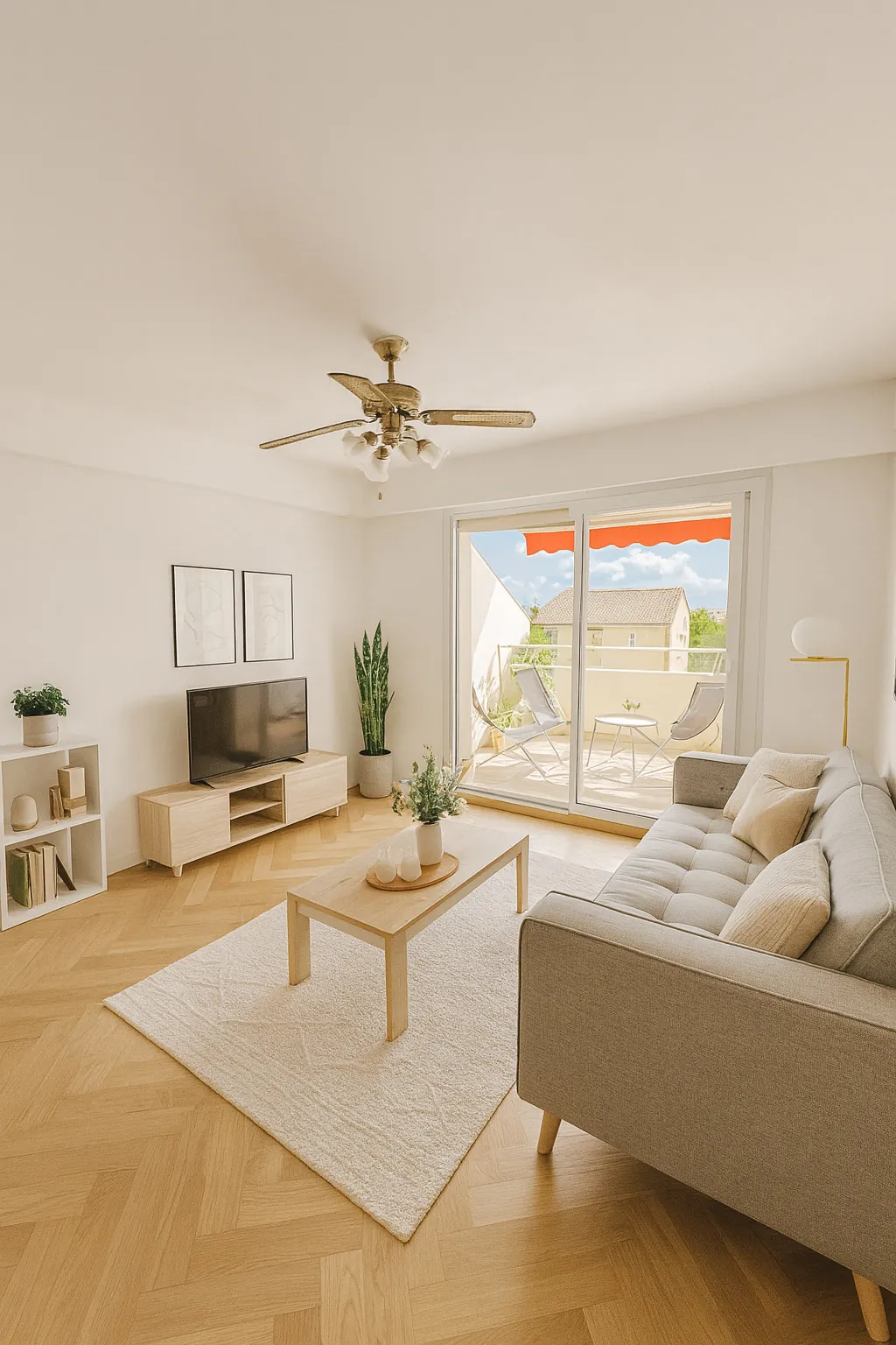 Studio en vente à Carnon Plage avec terrasse ensoleillée et vue mer