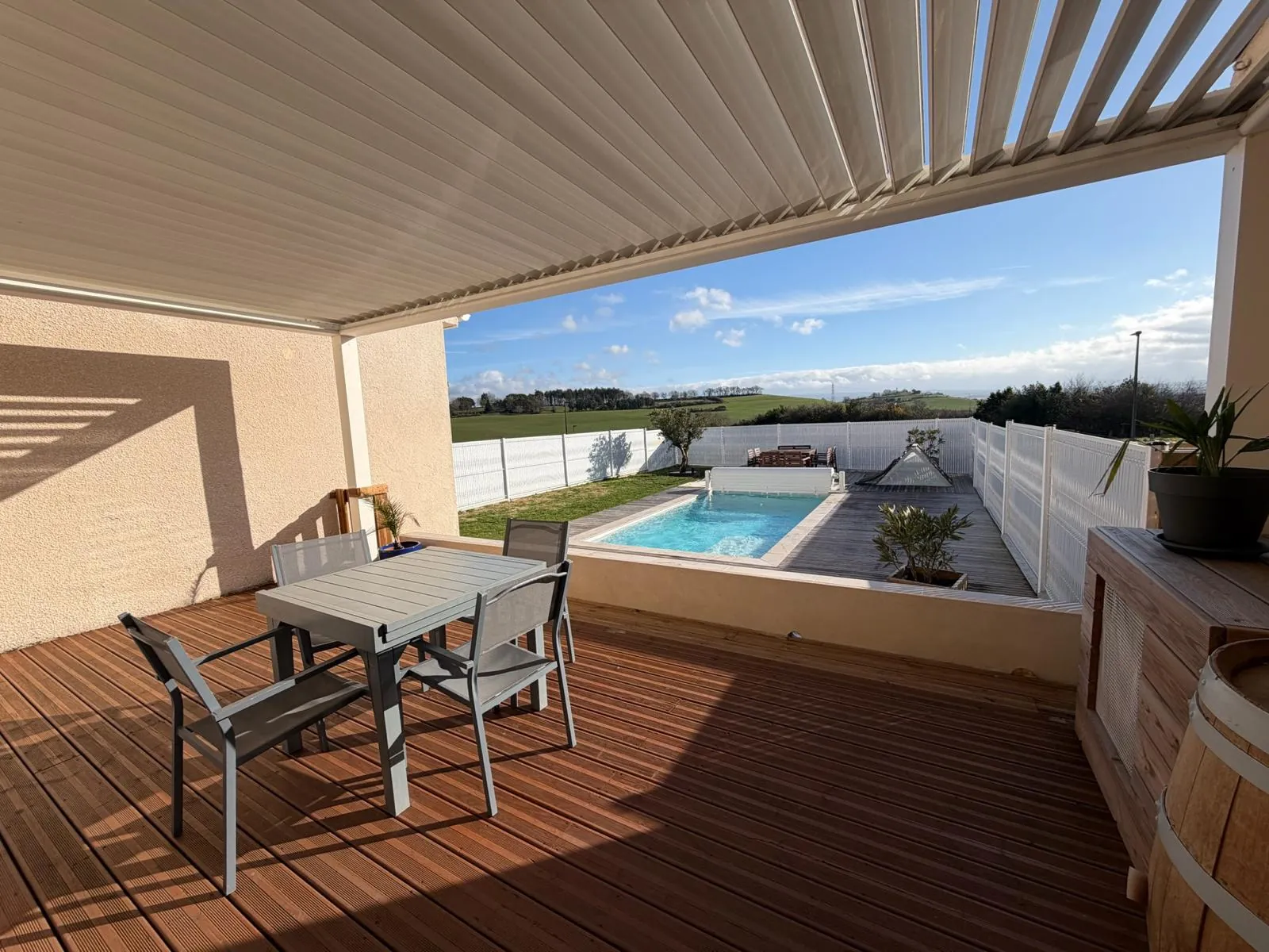 magnifique maison 4 chambres avec piscine à Castres - secteur La Pause